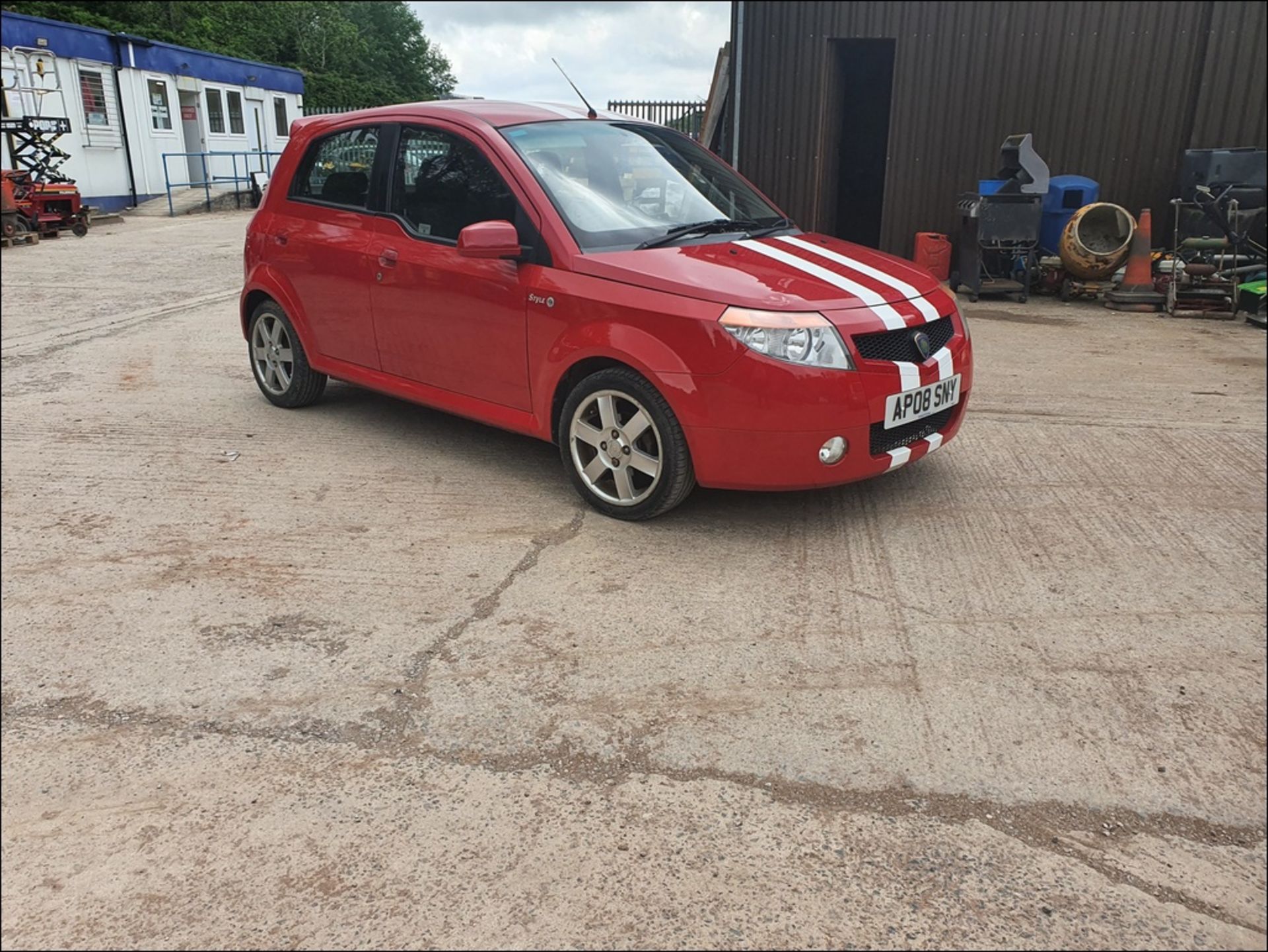 08/08 PROTON SAVVY STYLE - 1149cc 5dr Hatchback (Red, 35k) - Image 9 of 16