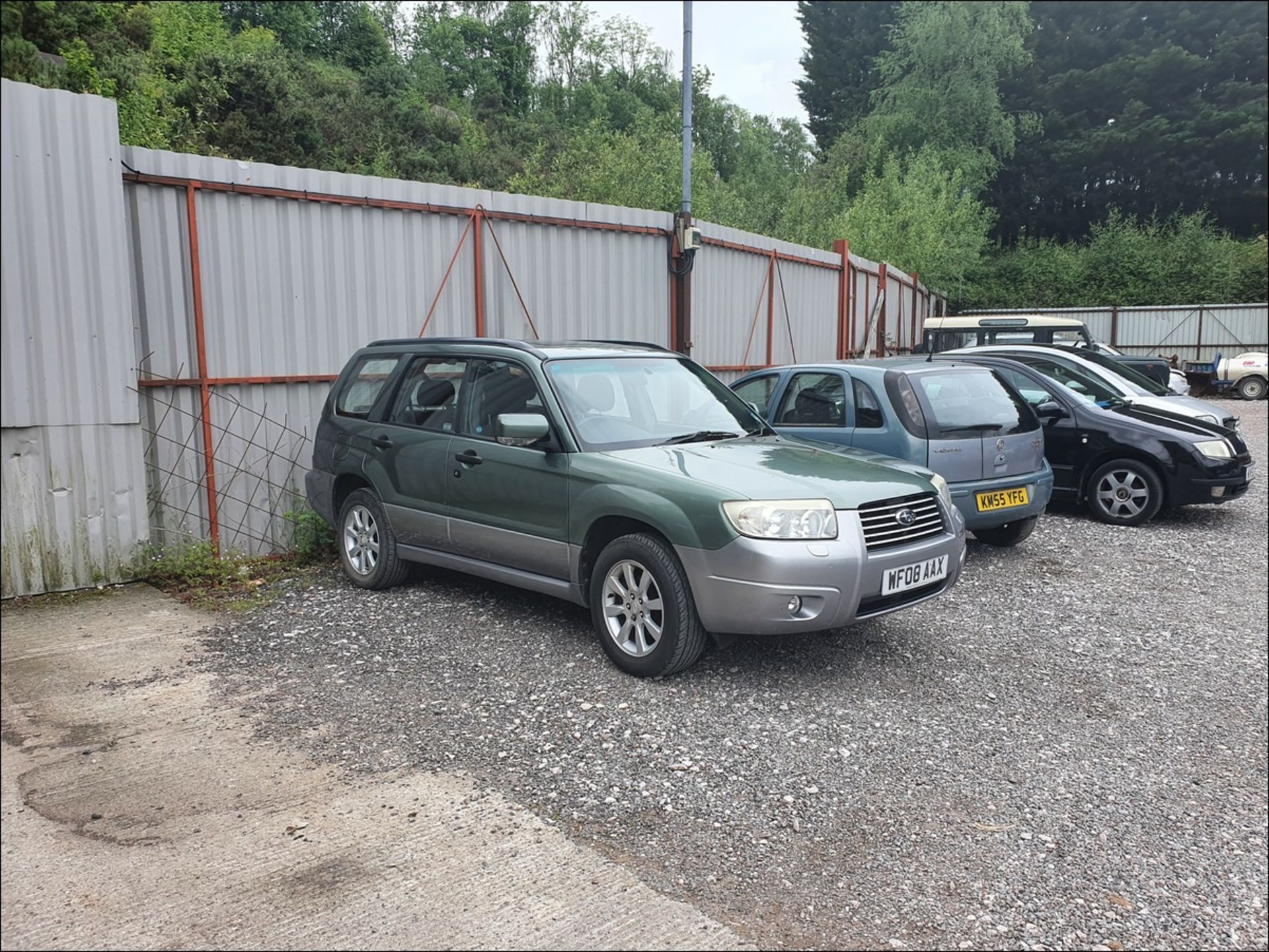 08/08 SUBARU FORESTER XC - 1994cc 5dr Estate (Green, 128k) - Image 2 of 11