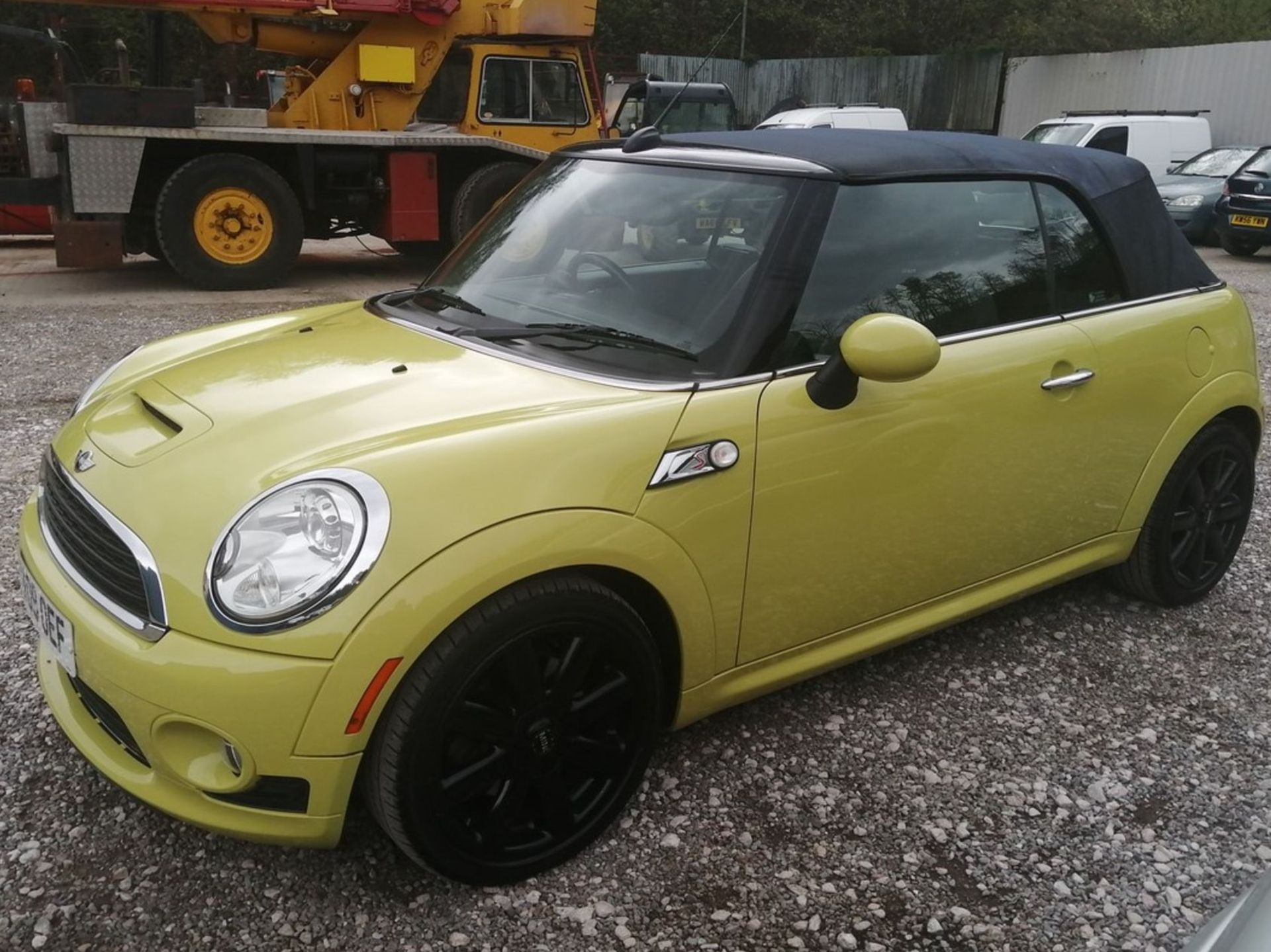 09/09 MINI COOPER S - 1598cc 2dr Convertible (Yellow, 83k)