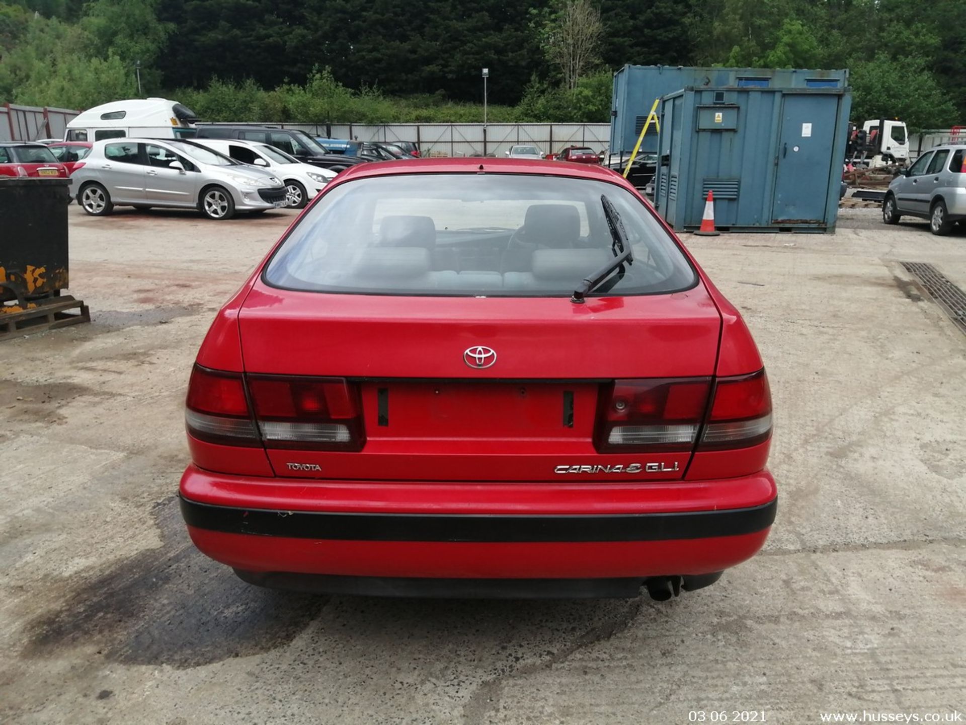 1993 TOYOTA CARINA E GLI AUTO - 1587cc 5dr Hatchback (Red) - Image 4 of 10