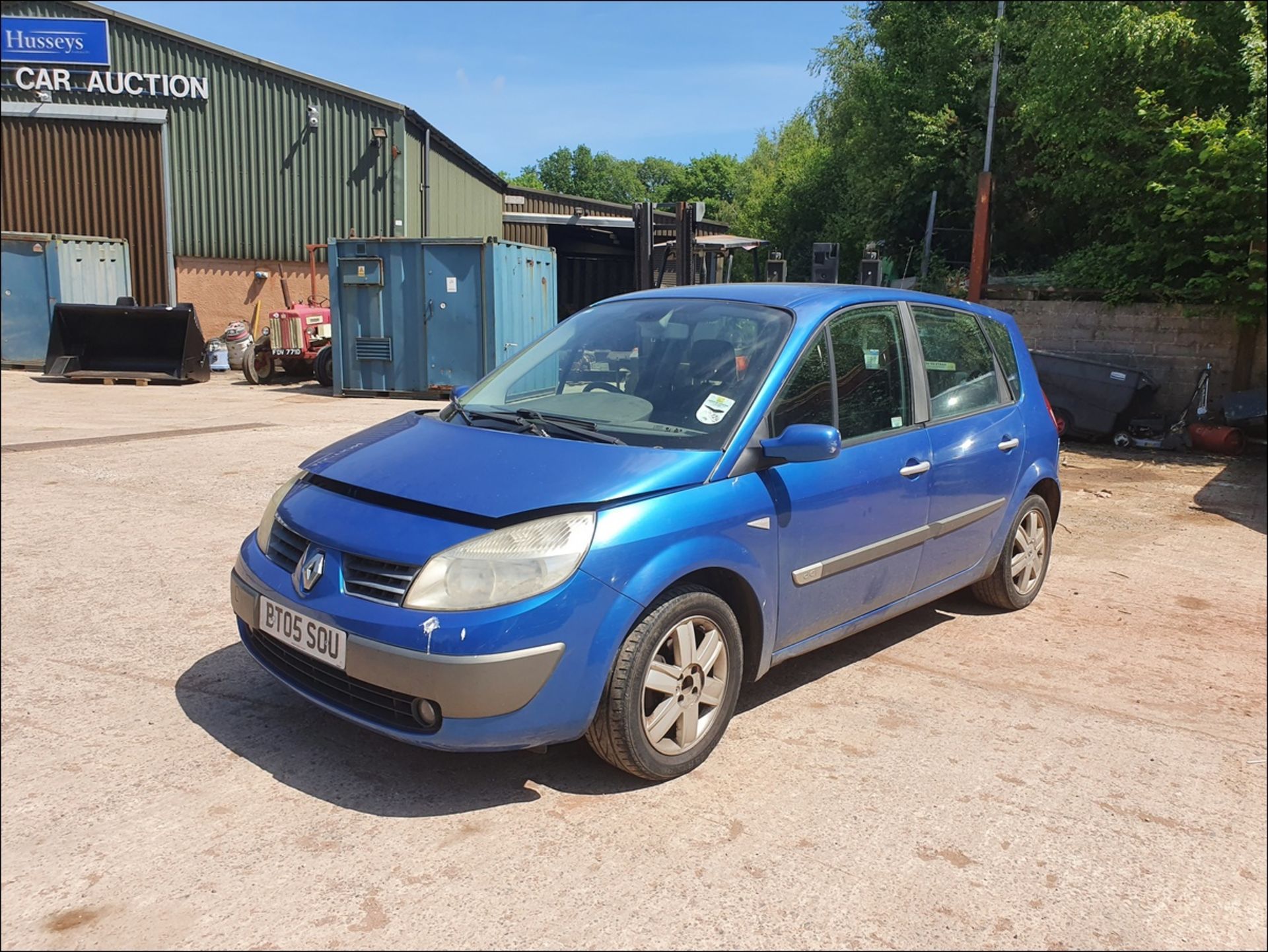 05/05 RENAULT SCENIC DYNAMIQUE DCI86 E4 - 1461cc 5dr MPV (Blue, 111k) - Image 10 of 18