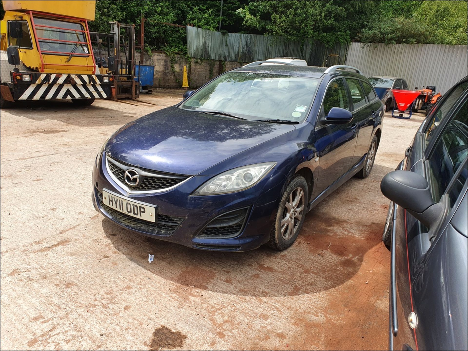 11/11 MAZDA 6 TS D 163 - 2183cc 5dr Estate (Blue) - Image 8 of 14