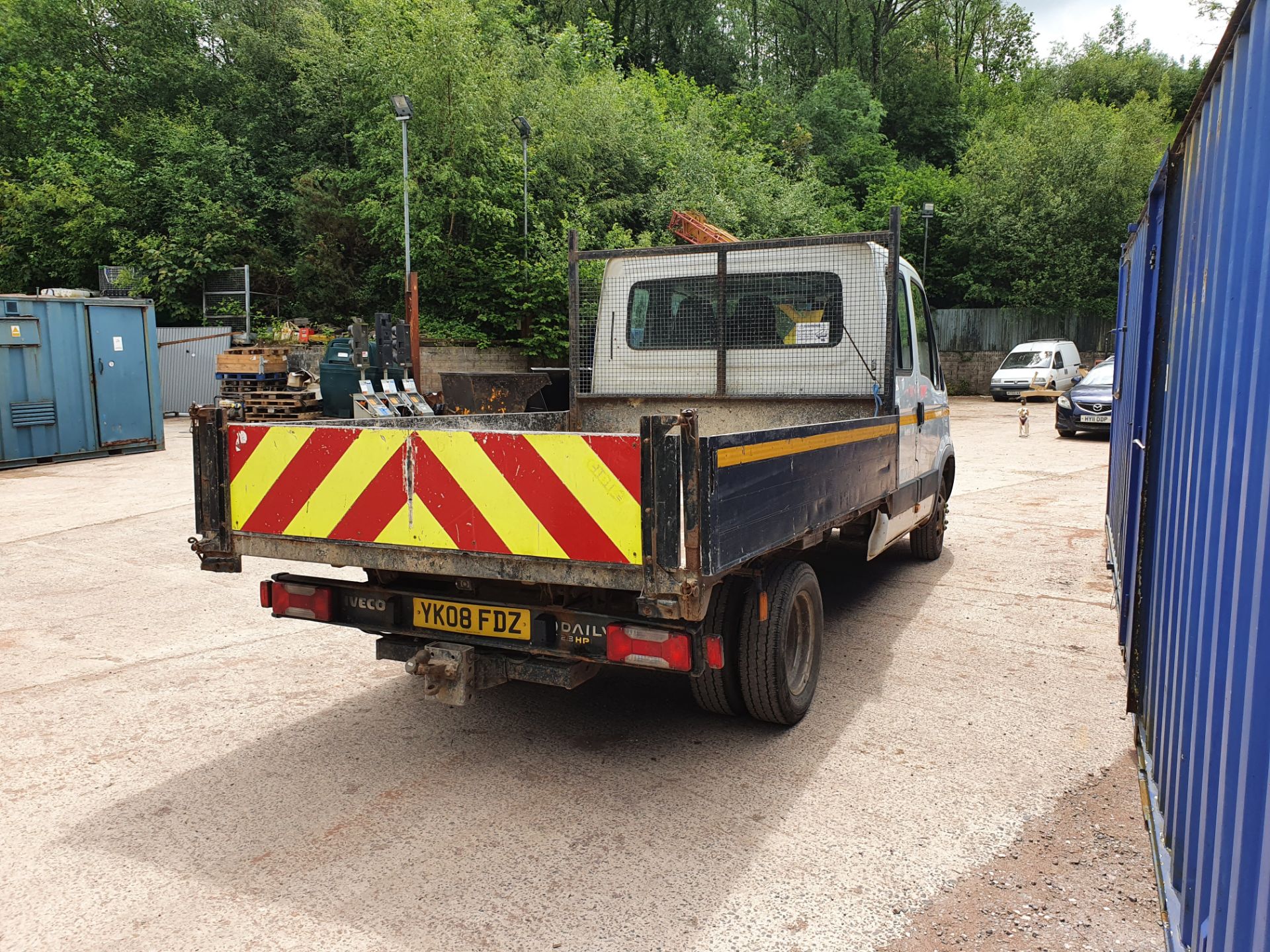 08/08 IVECO DAILY 35C12 LWB - 2287cc 4dr Tipper (Red/white, 180k) - Image 5 of 10