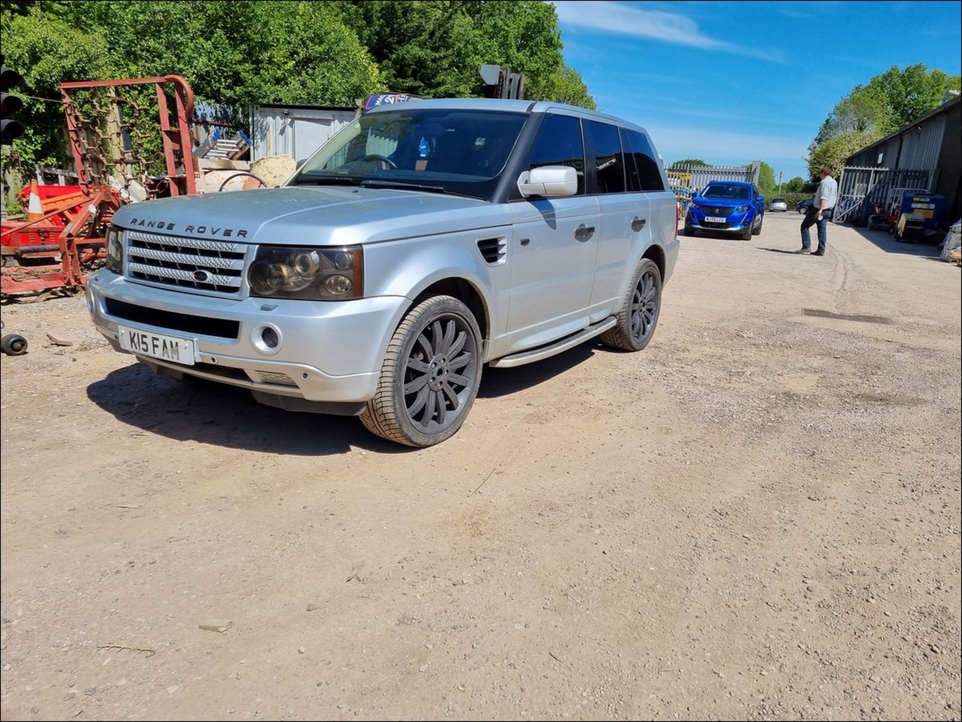 2006 LAND ROVER RANGEROVER SPT TDV6 HSE A - 2720cc 5dr 4x4 (Silver, 205k) - Image 6 of 15