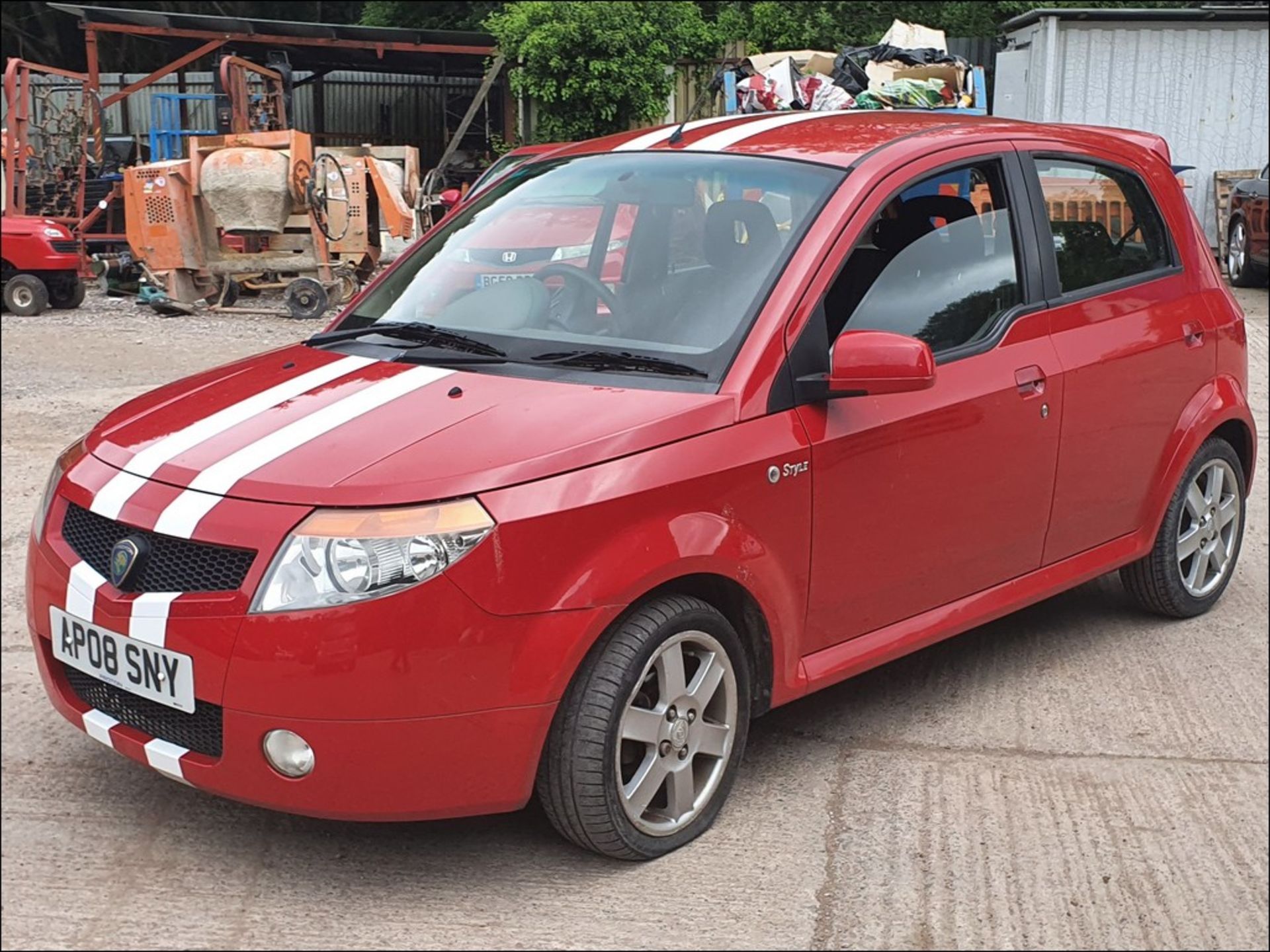 08/08 PROTON SAVVY STYLE - 1149cc 5dr Hatchback (Red, 35k)