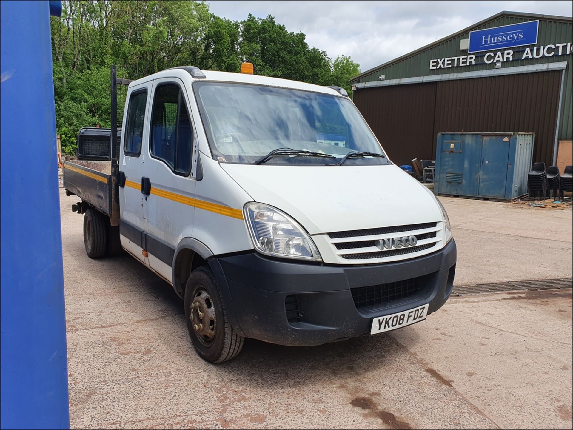 08/08 IVECO DAILY 35C12 LWB - 2287cc 4dr Tipper (Red/white, 180k) - Image 10 of 10