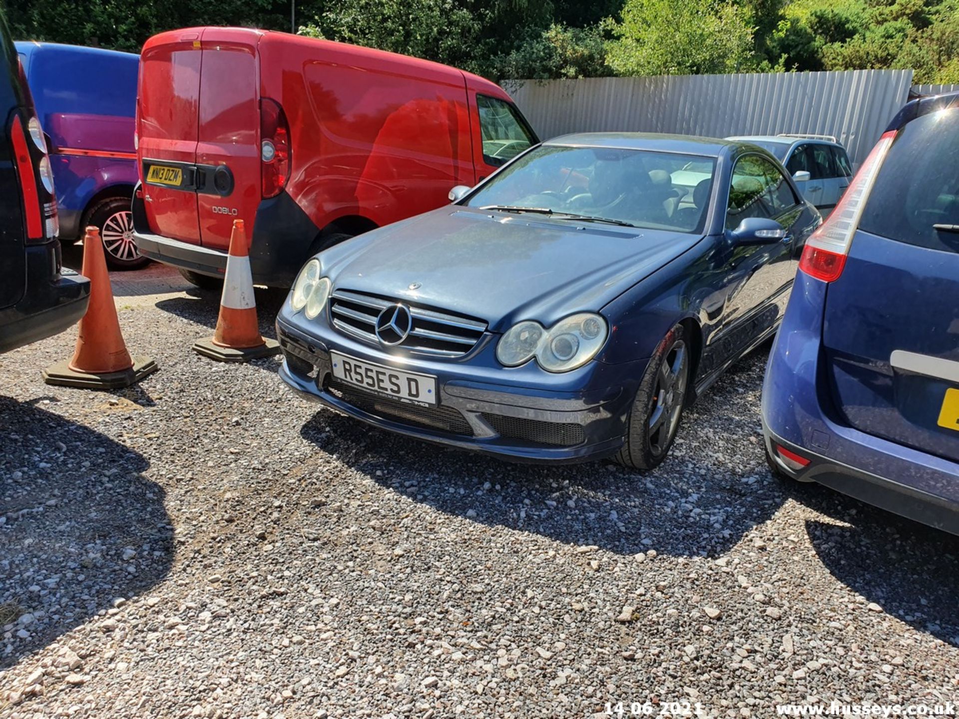 2006 MERCEDES CLK220 CDI SPORT AUTO - 2148cc 2dr Coupe (Blue) - Image 2 of 8