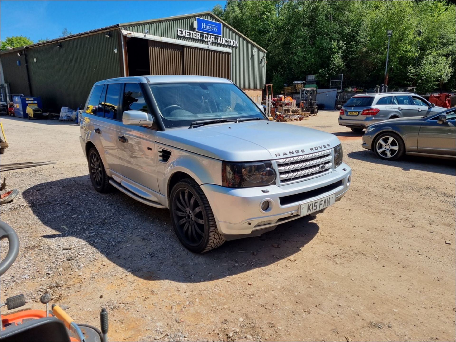 2006 LAND ROVER RANGEROVER SPT TDV6 HSE A - 2720cc 5dr 4x4 (Silver, 205k) - Image 8 of 15