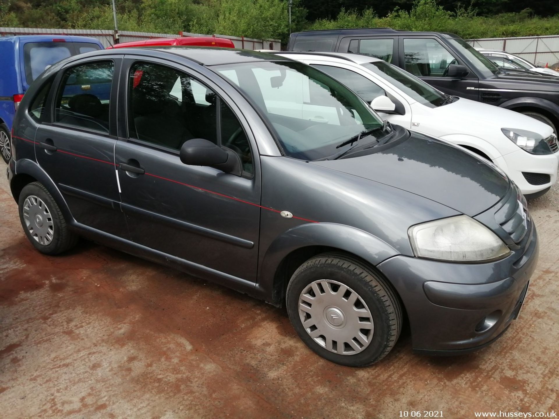 09/09 CITROEN C3 VTR - 1360cc 5dr Hatchback (Grey, 118k) - Image 7 of 11