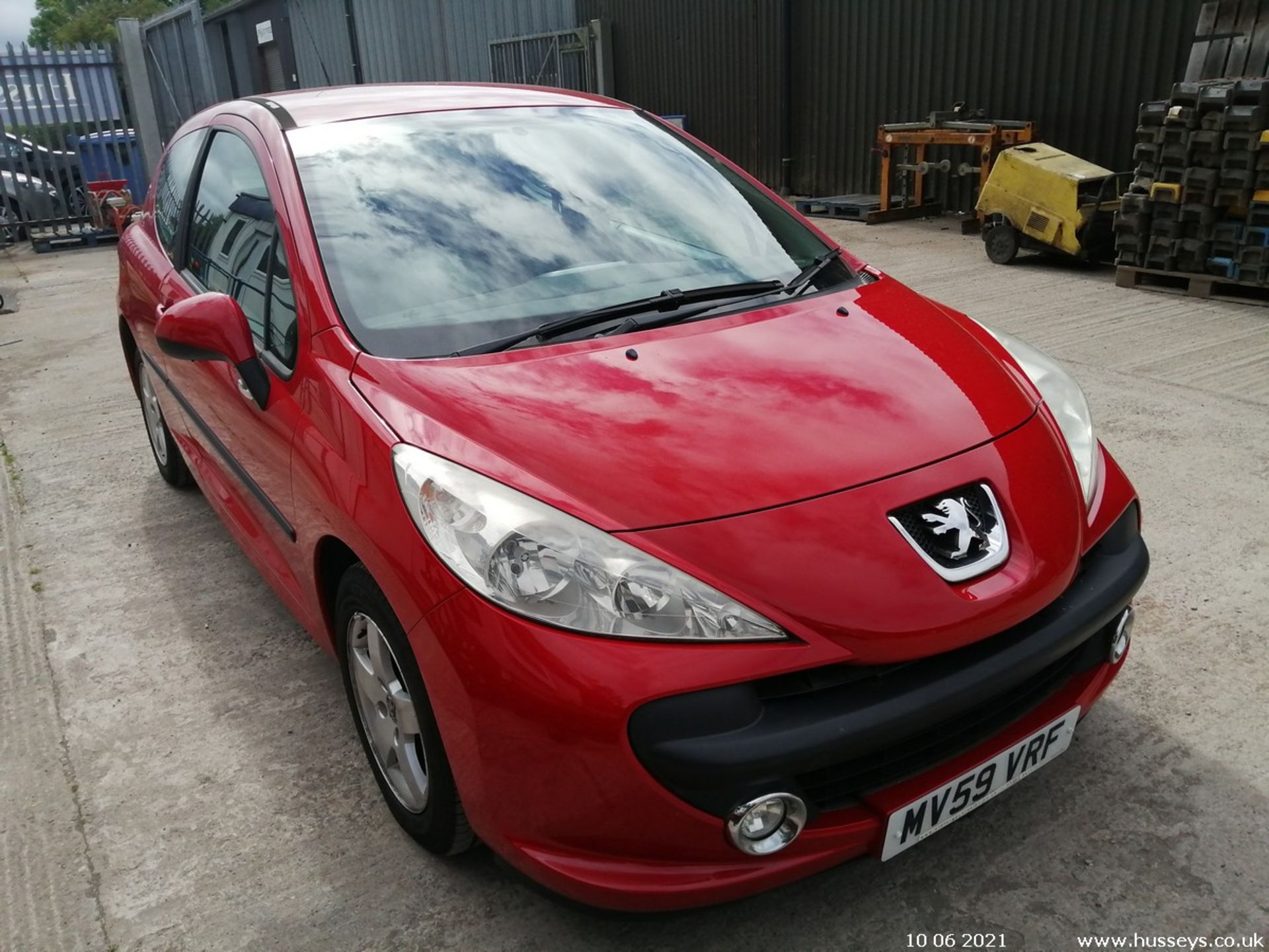 09/59 PEUGEOT 207 VERVE - 1360cc 3dr Hatchback (Red, 89k)