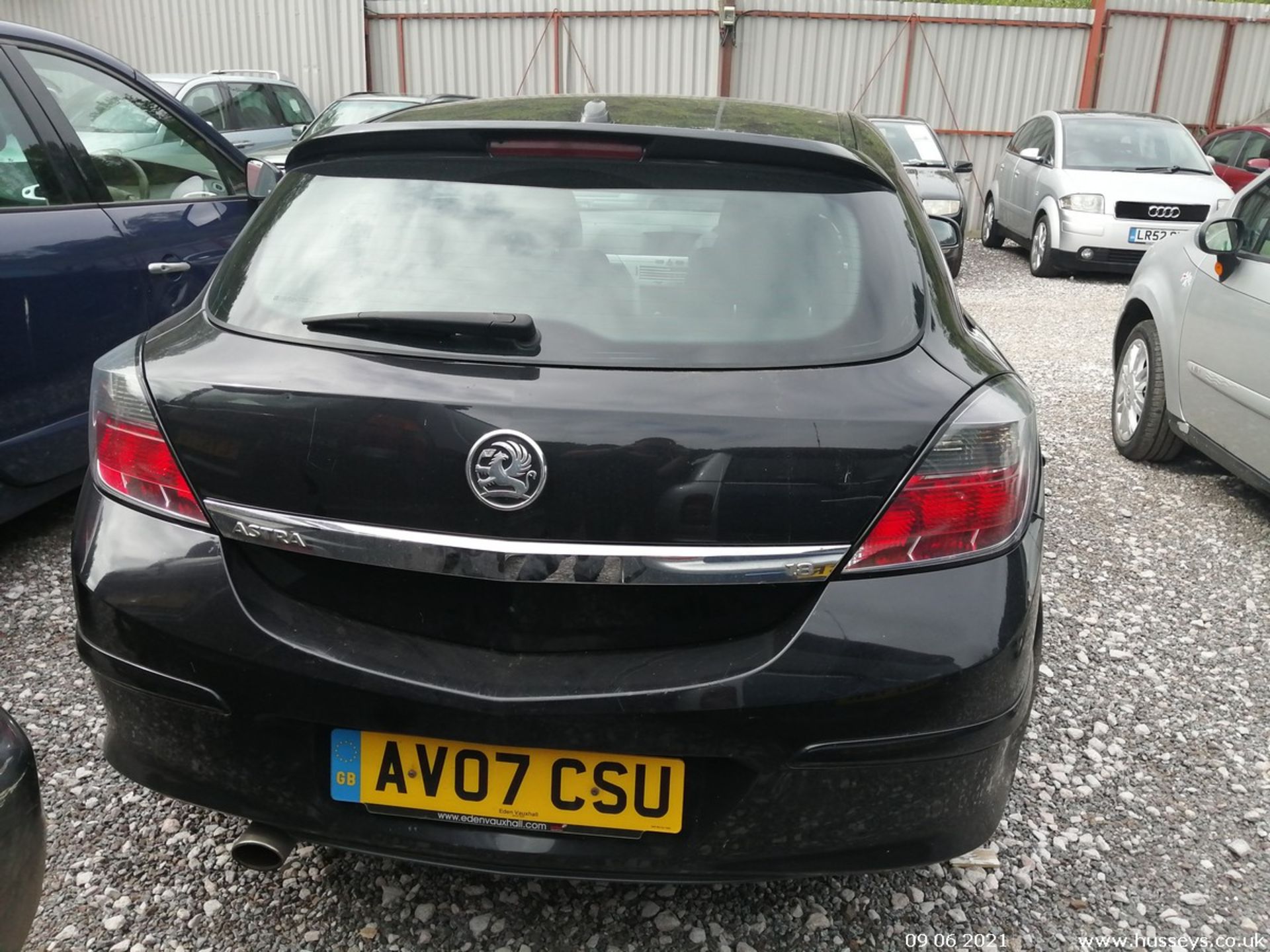 07/07 VAUXHALL ASTRA SRI - 1796cc 3dr Hatchback (Black) - Image 5 of 10