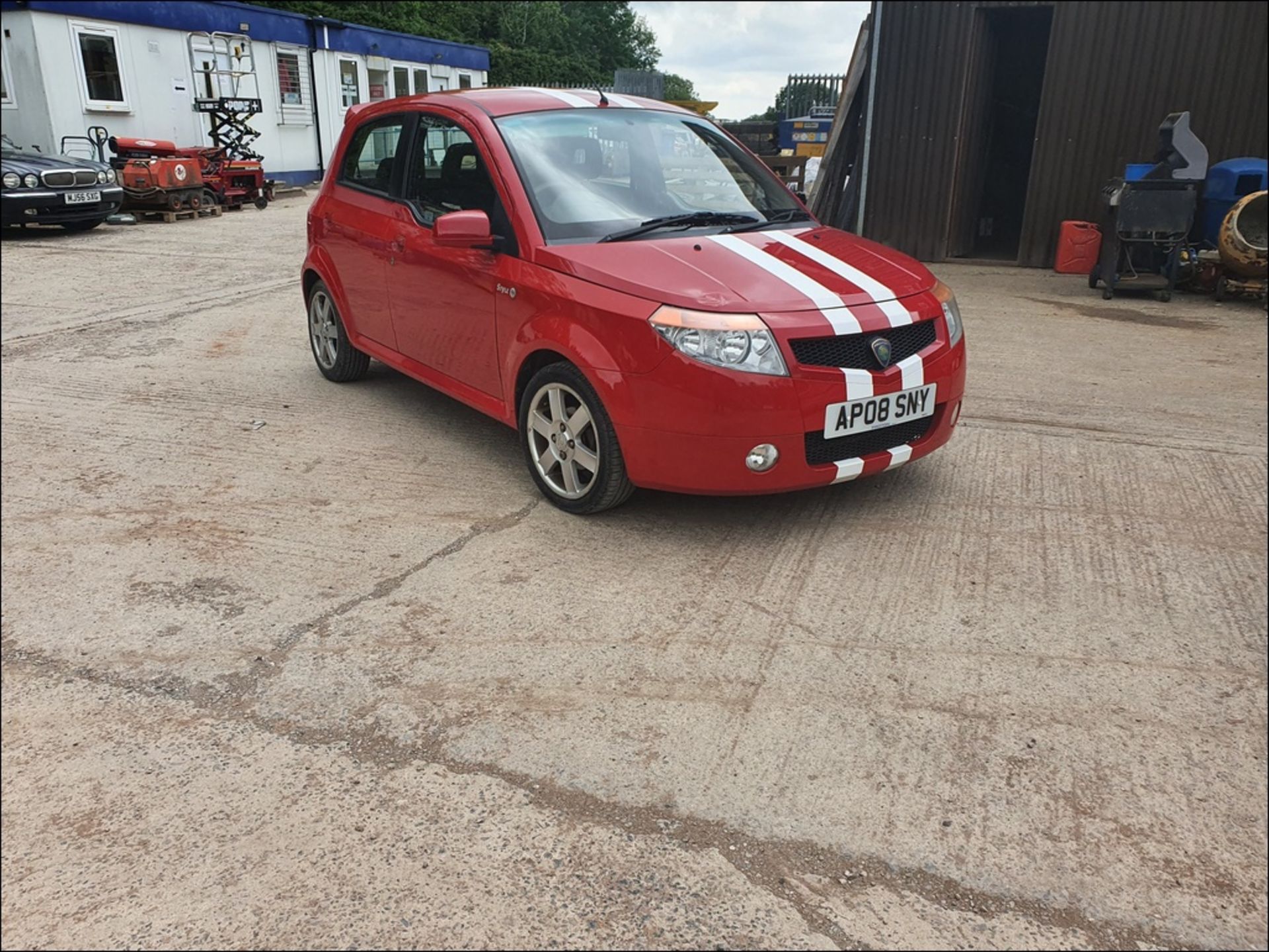 08/08 PROTON SAVVY STYLE - 1149cc 5dr Hatchback (Red, 35k) - Image 10 of 16