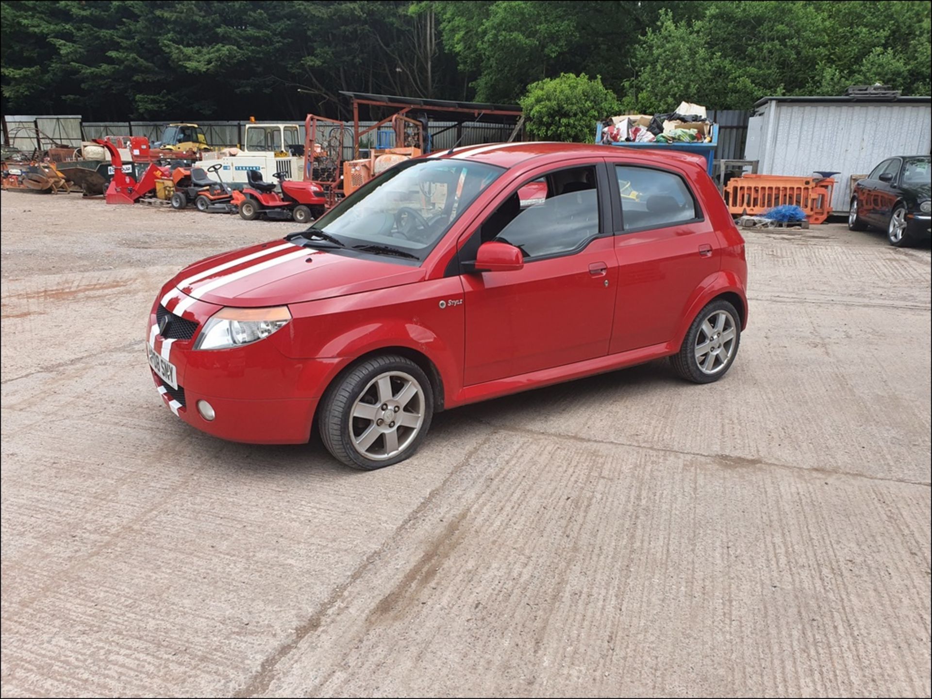 08/08 PROTON SAVVY STYLE - 1149cc 5dr Hatchback (Red, 35k) - Image 3 of 16