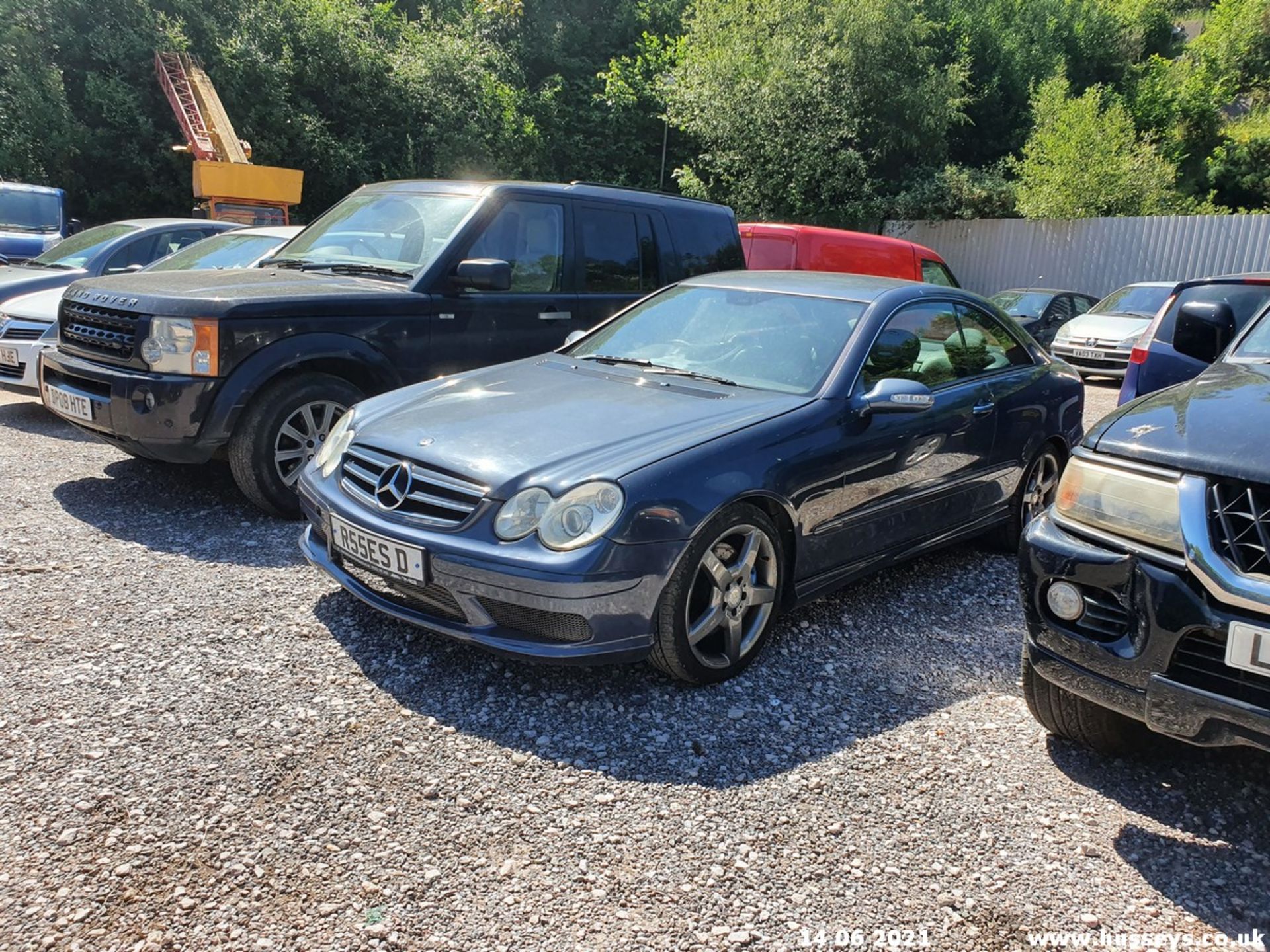 2006 MERCEDES CLK220 CDI SPORT AUTO - 2148cc 2dr Coupe (Blue) - Image 3 of 8