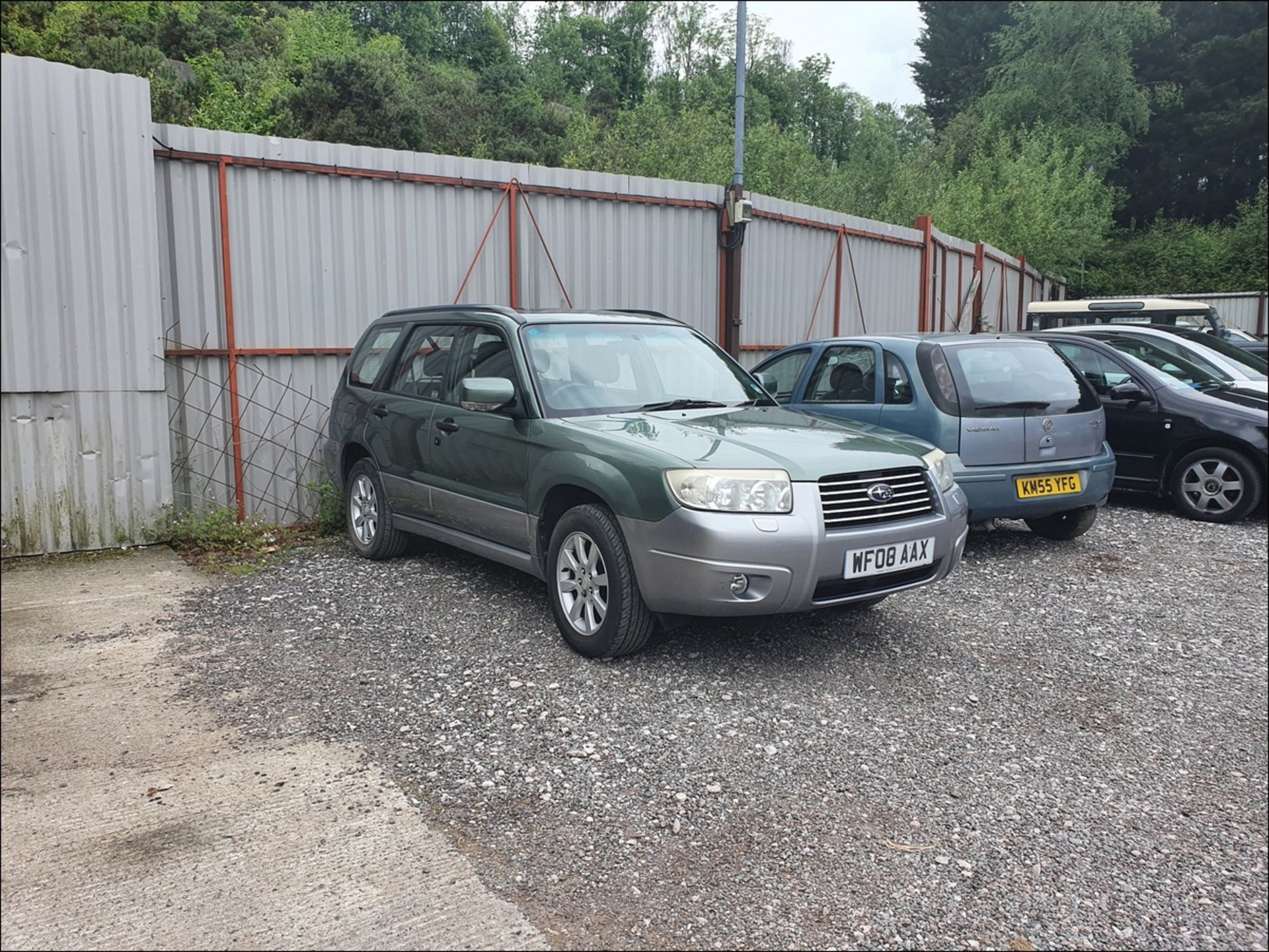 08/08 SUBARU FORESTER XC - 1994cc 5dr Estate (Green, 128k) - Image 3 of 11