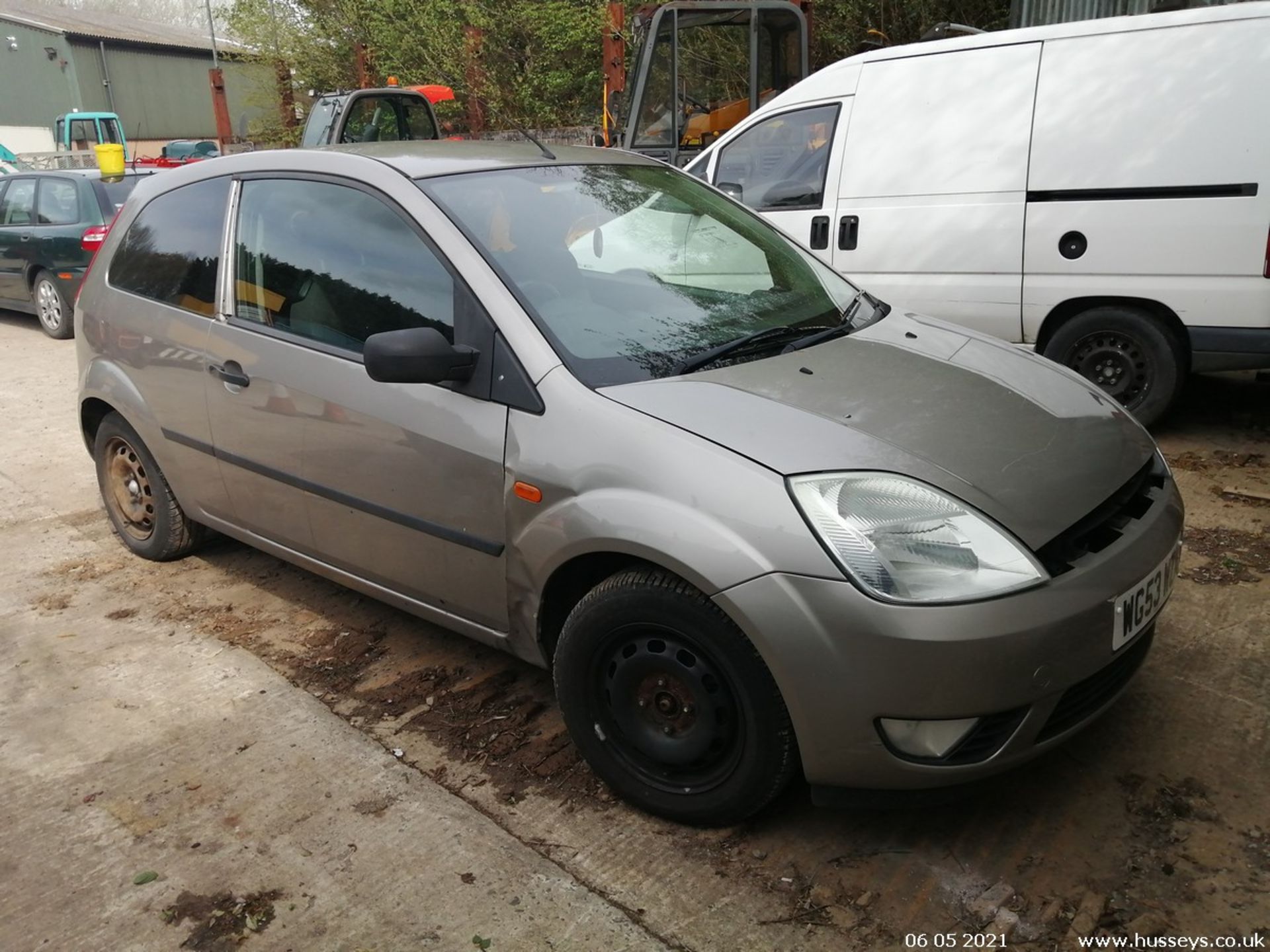 03/53 FORD FIESTA ZETEC - 1388cc 3dr Hatchback (Silver, 115k)