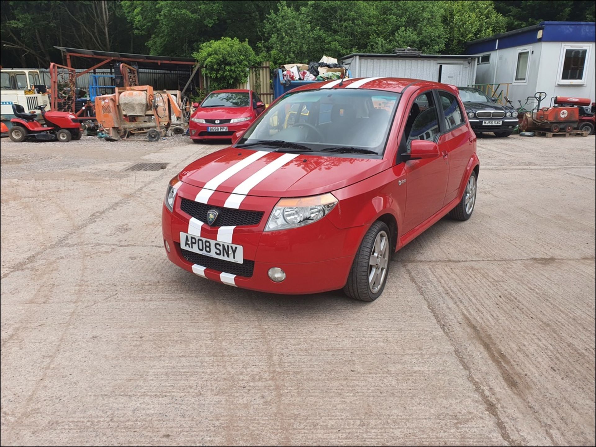 08/08 PROTON SAVVY STYLE - 1149cc 5dr Hatchback (Red, 35k) - Image 2 of 16