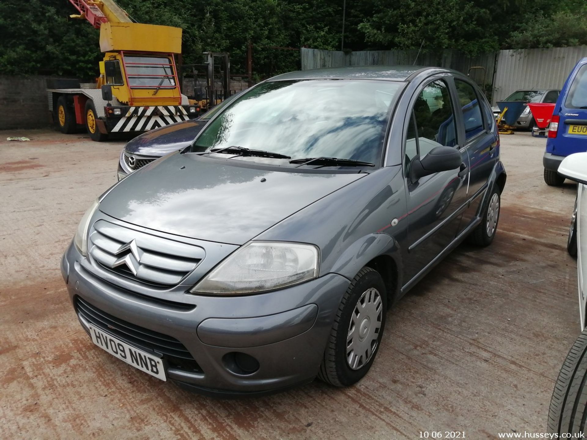 09/09 CITROEN C3 VTR - 1360cc 5dr Hatchback (Grey, 118k) - Image 3 of 11