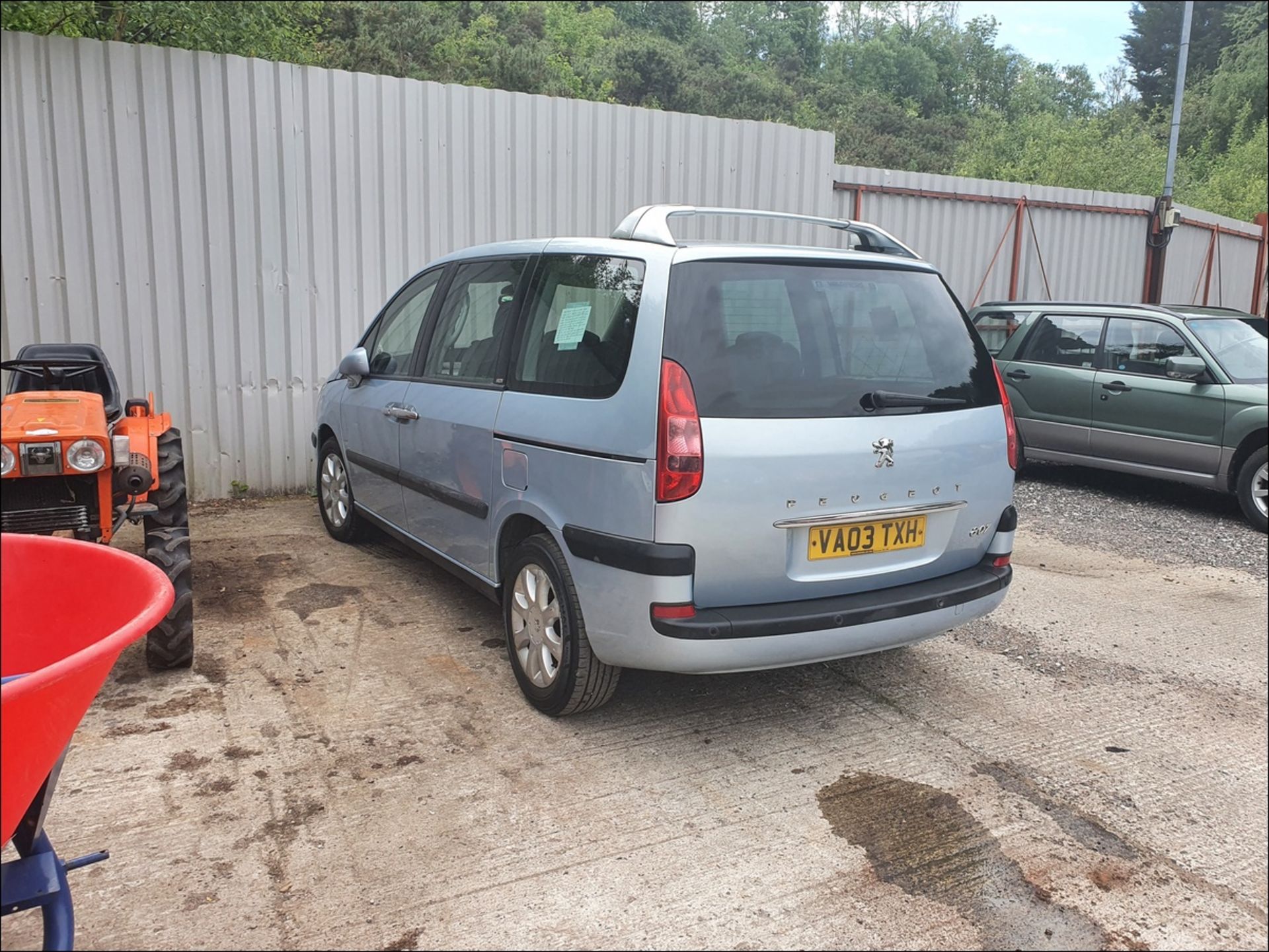 03/03 PEUGEOT 807 EXECUTIVE HDI - 1997cc 5dr MPV (Silver, 127k) - Image 5 of 17