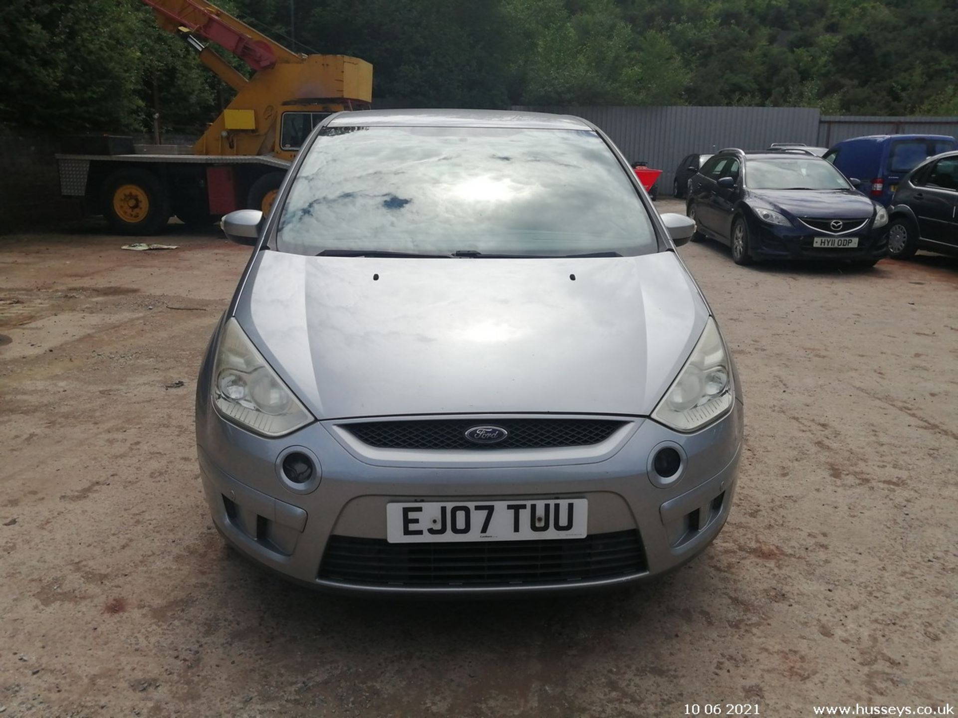 07/07 FORD S-MAX ZETEC - 1999cc 5dr MPV (Silver, 116k) - Image 2 of 13