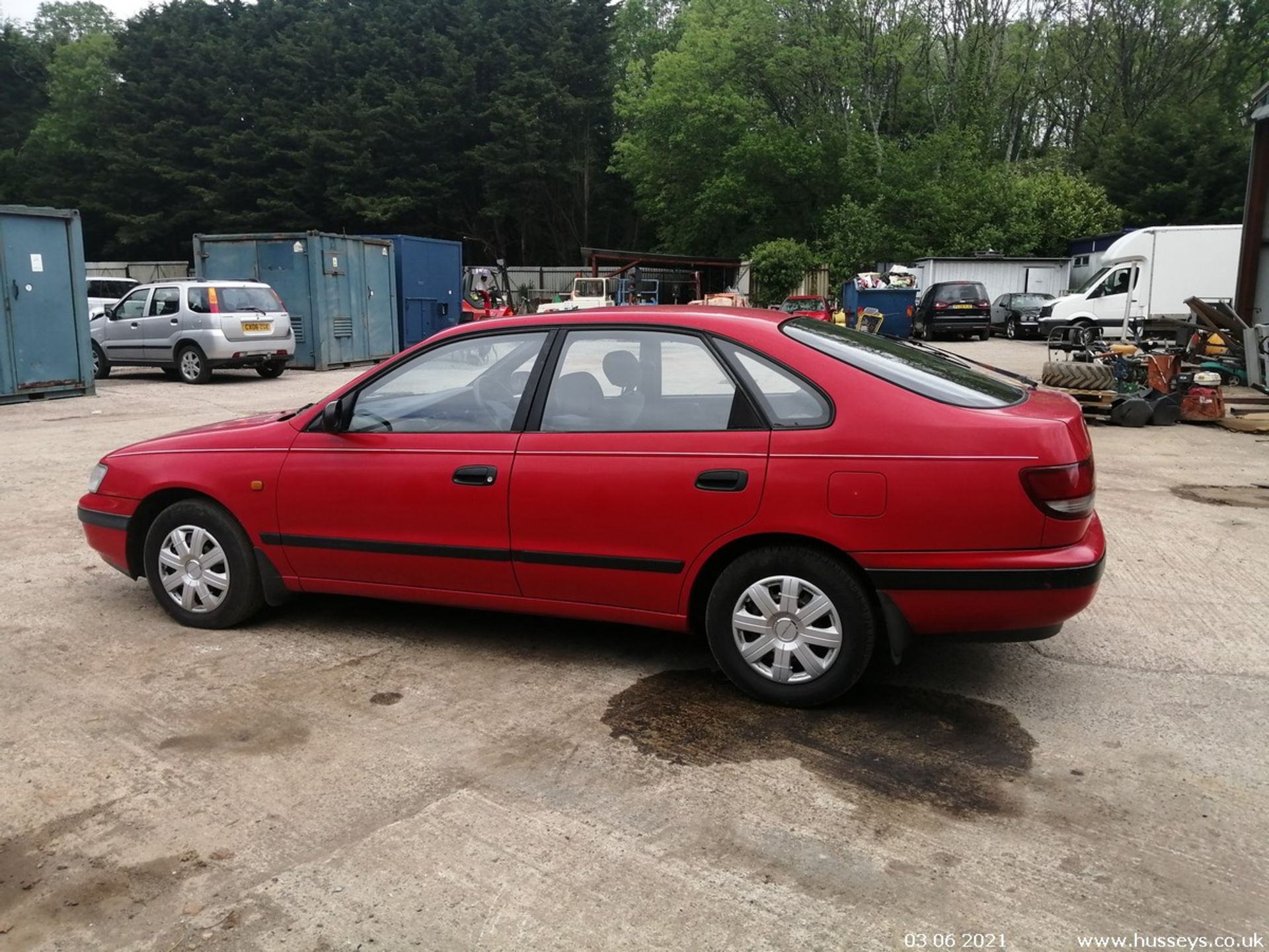 1993 TOYOTA CARINA E GLI AUTO - 1587cc 5dr Hatchback (Red) - Image 3 of 10