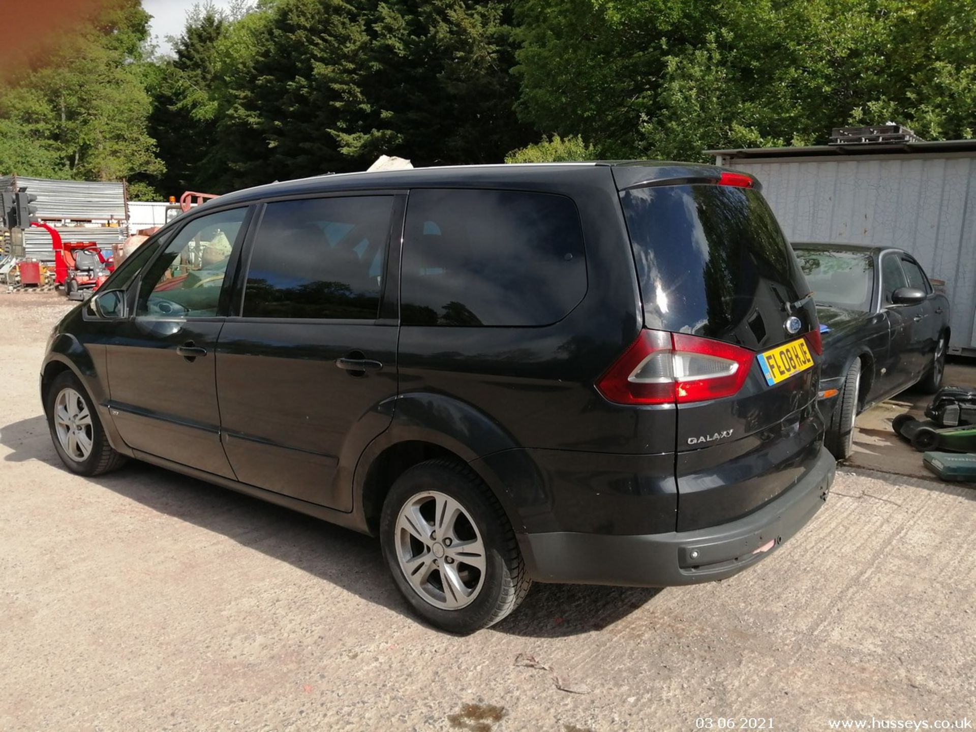 08/08 FORD GALAXY LX TDCI 125 6G - 1997cc 5dr MPV (Black, 261k) - Image 4 of 12