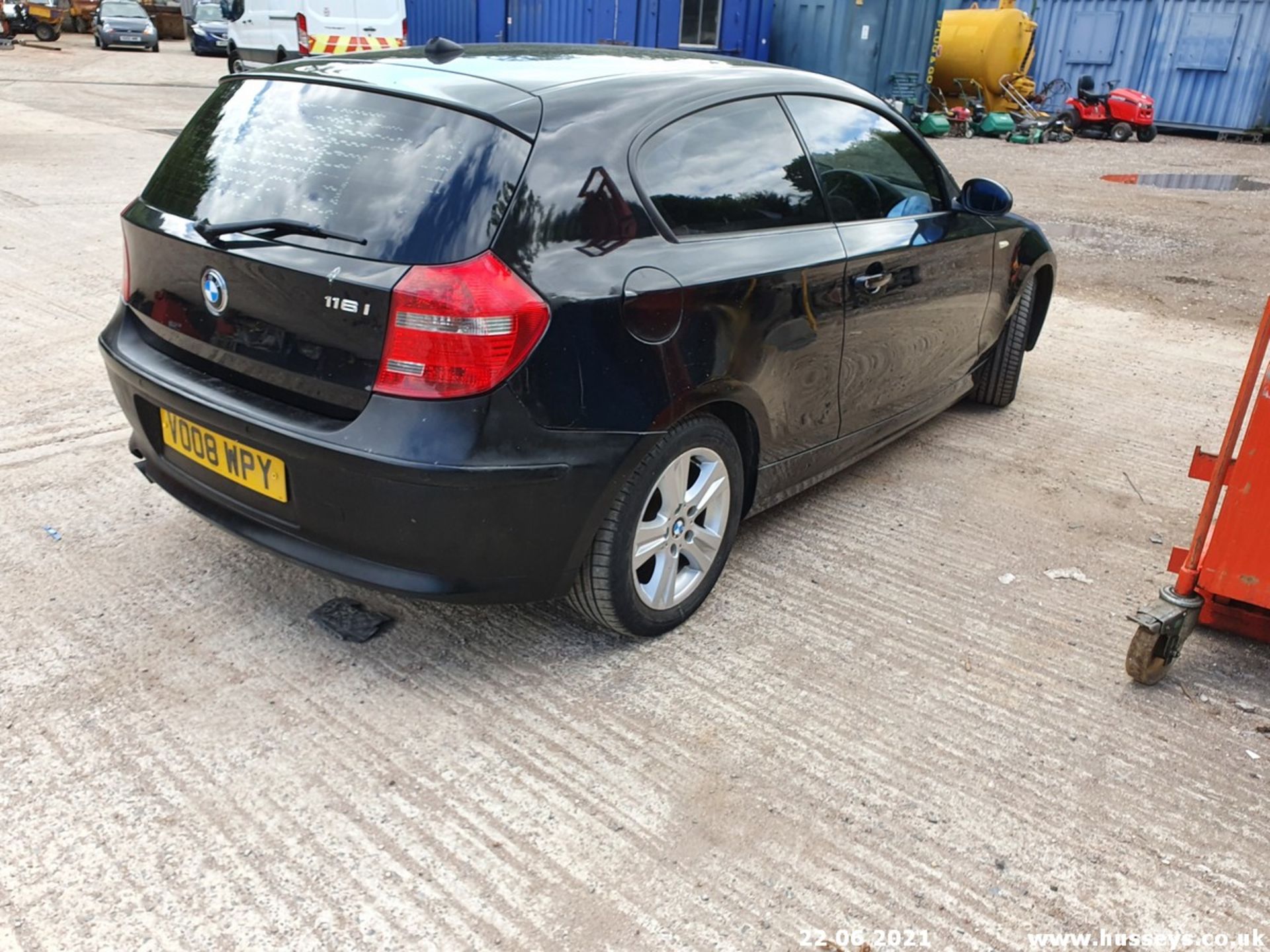 08/08 BMW 116I SE - 1599cc 3dr Hatchback (Black, 106k) - Image 11 of 15