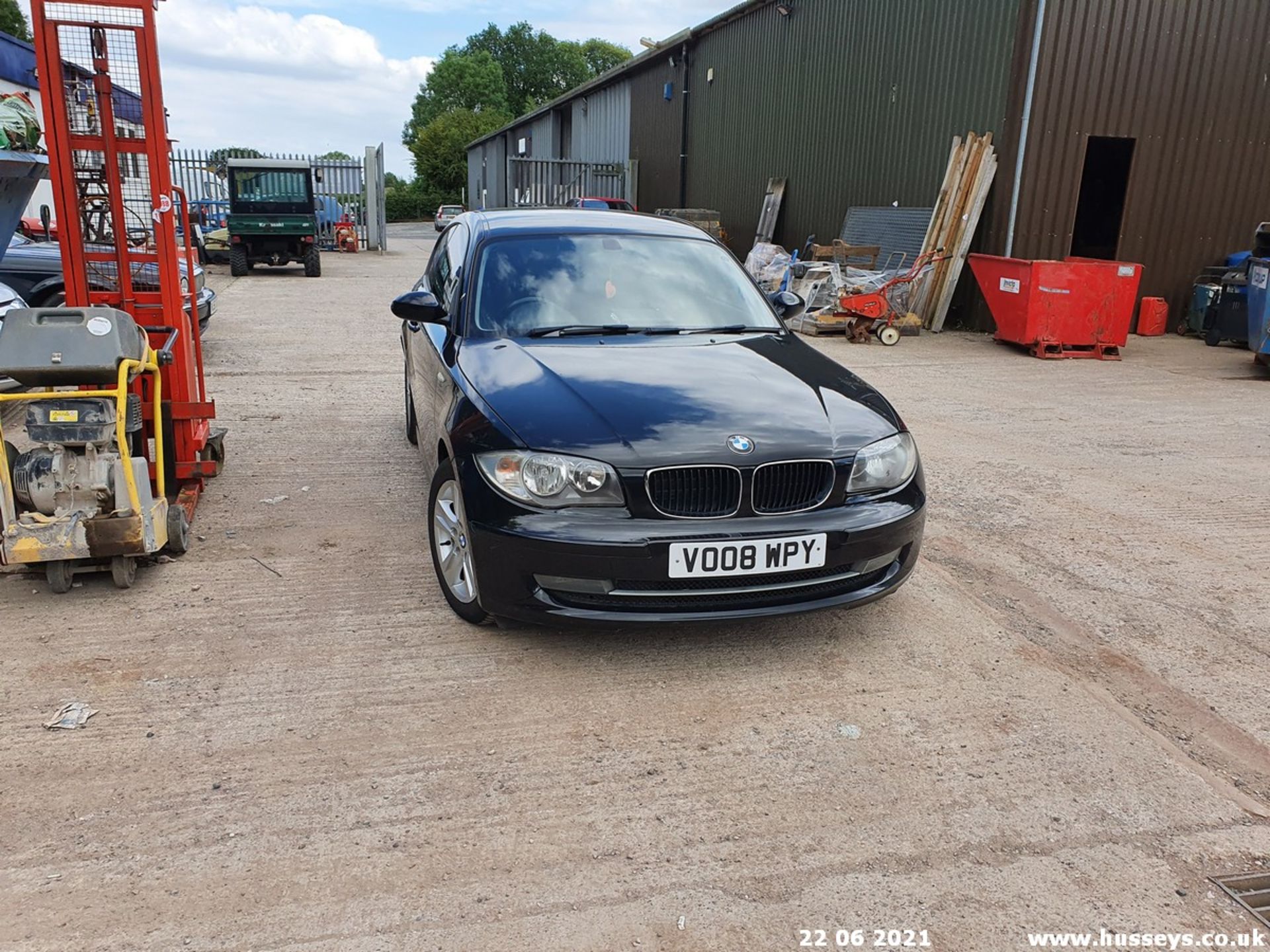 08/08 BMW 116I SE - 1599cc 3dr Hatchback (Black, 106k) - Image 9 of 15