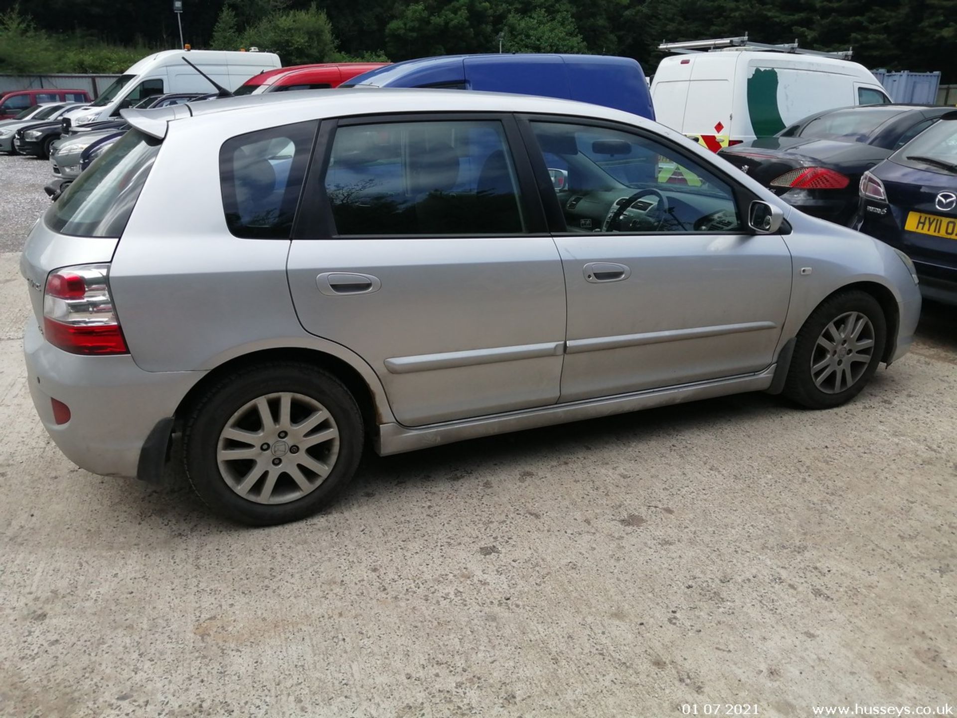 04/04 HONDA CIVIC SE - 1590cc 5dr Hatchback (Silver, 99k) - Image 16 of 29