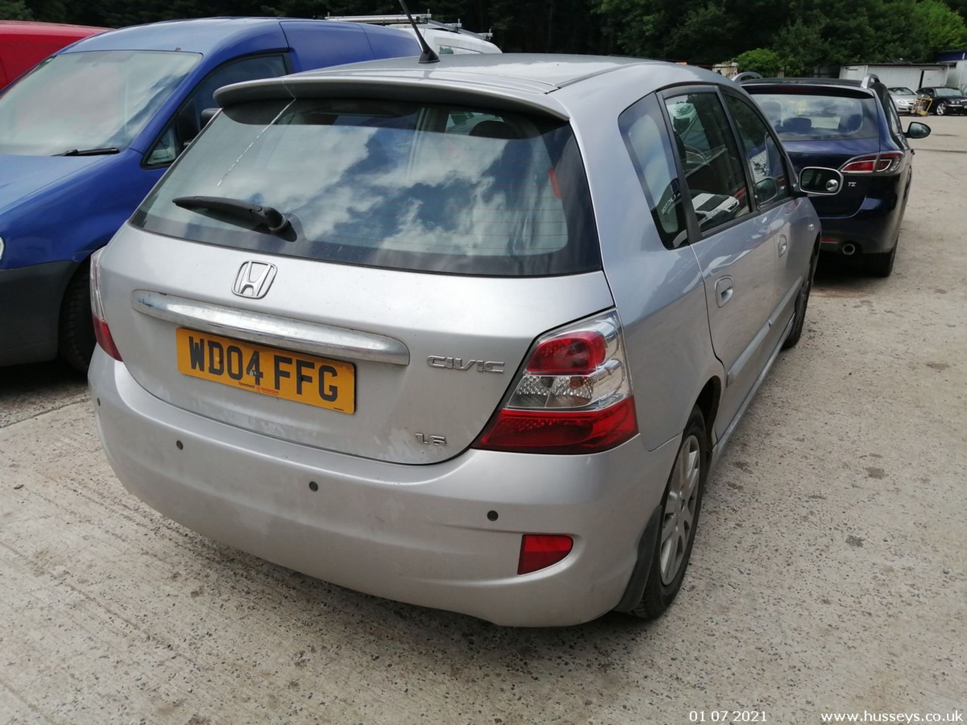 04/04 HONDA CIVIC SE - 1590cc 5dr Hatchback (Silver, 99k) - Image 14 of 29