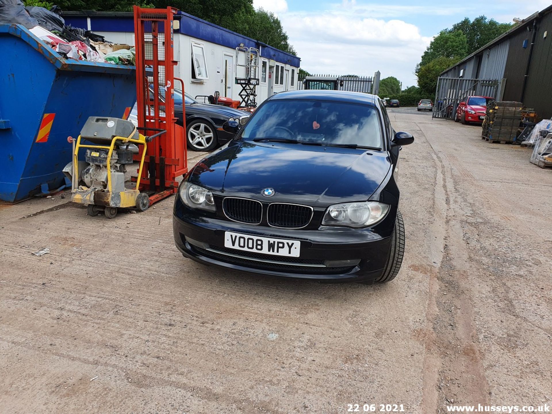 08/08 BMW 116I SE - 1599cc 3dr Hatchback (Black, 106k) - Image 8 of 15