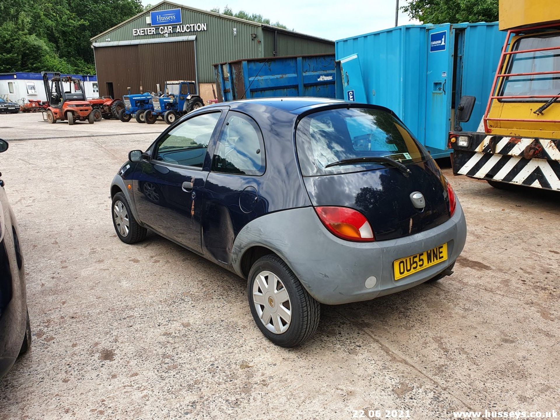 05/55 FORD KA - 1297cc 3dr Hatchback (Blue, 67k) - Image 2 of 14