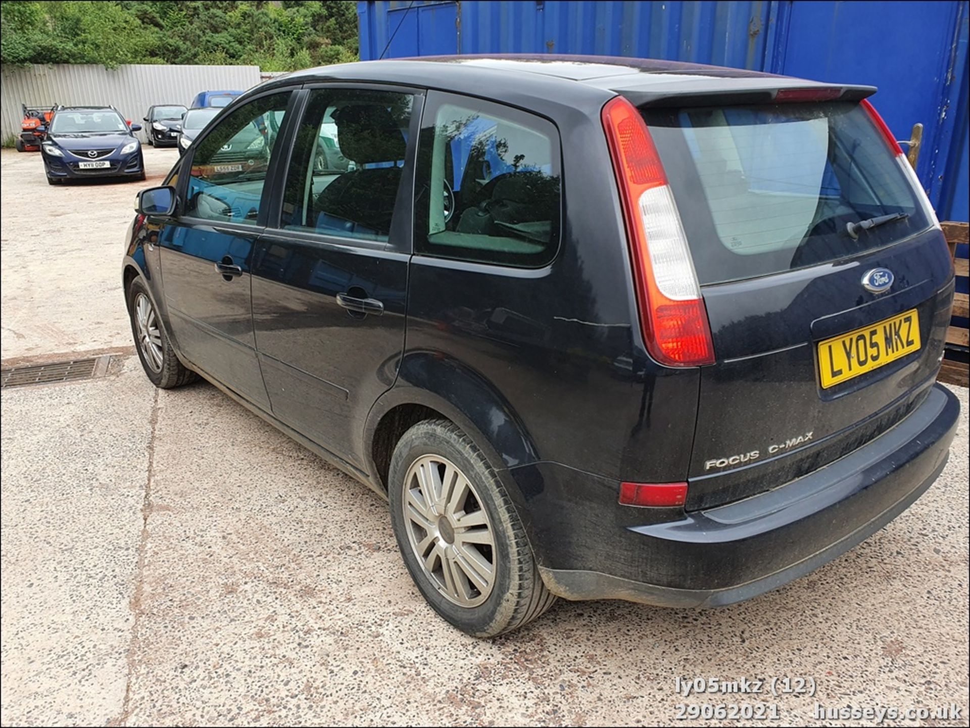 05/05 FORD FOCUS C-MAX GHIA - 1798cc 5dr MPV (Black, 99k) - Image 12 of 12