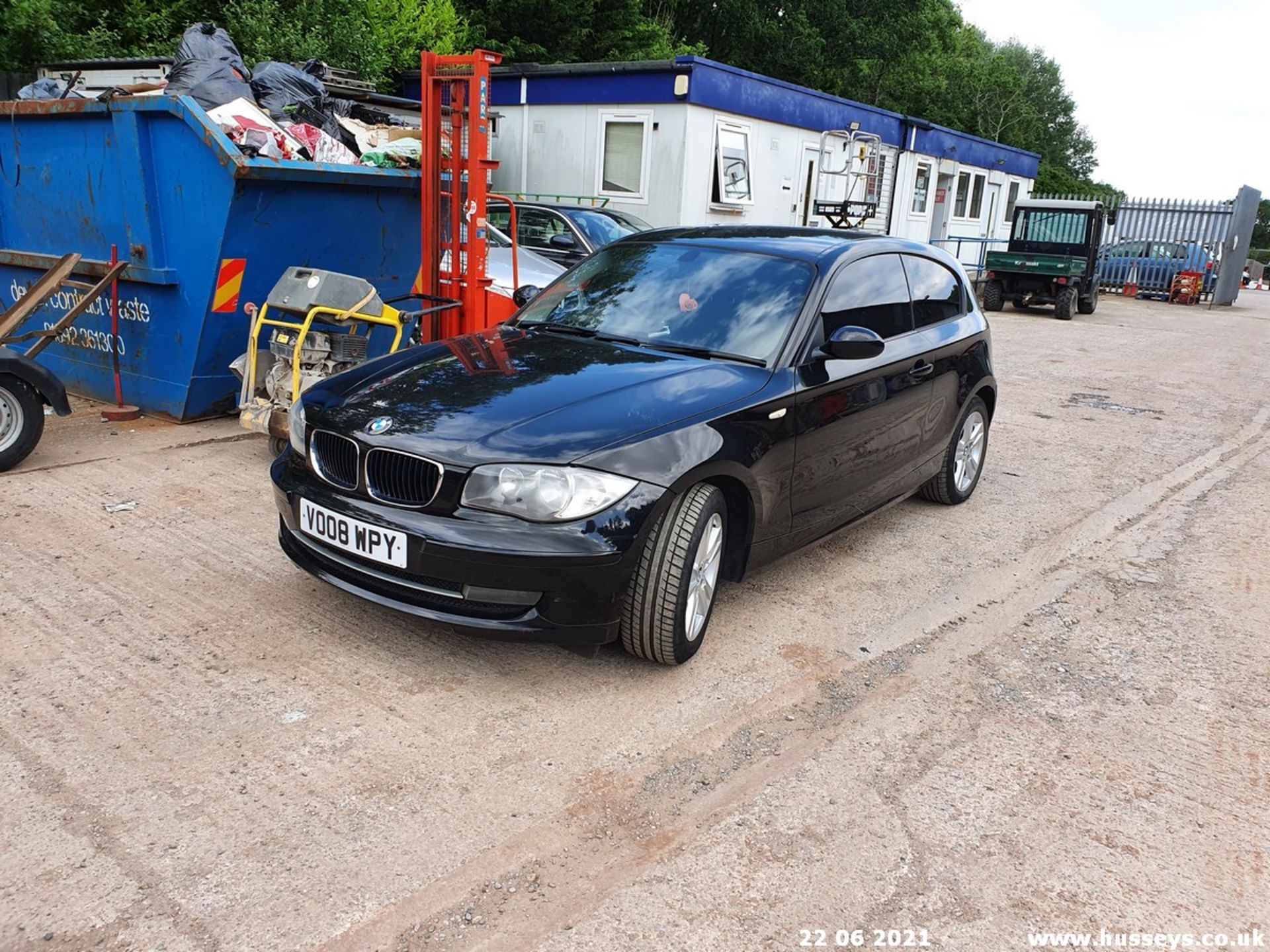 08/08 BMW 116I SE - 1599cc 3dr Hatchback (Black, 106k) - Image 7 of 15