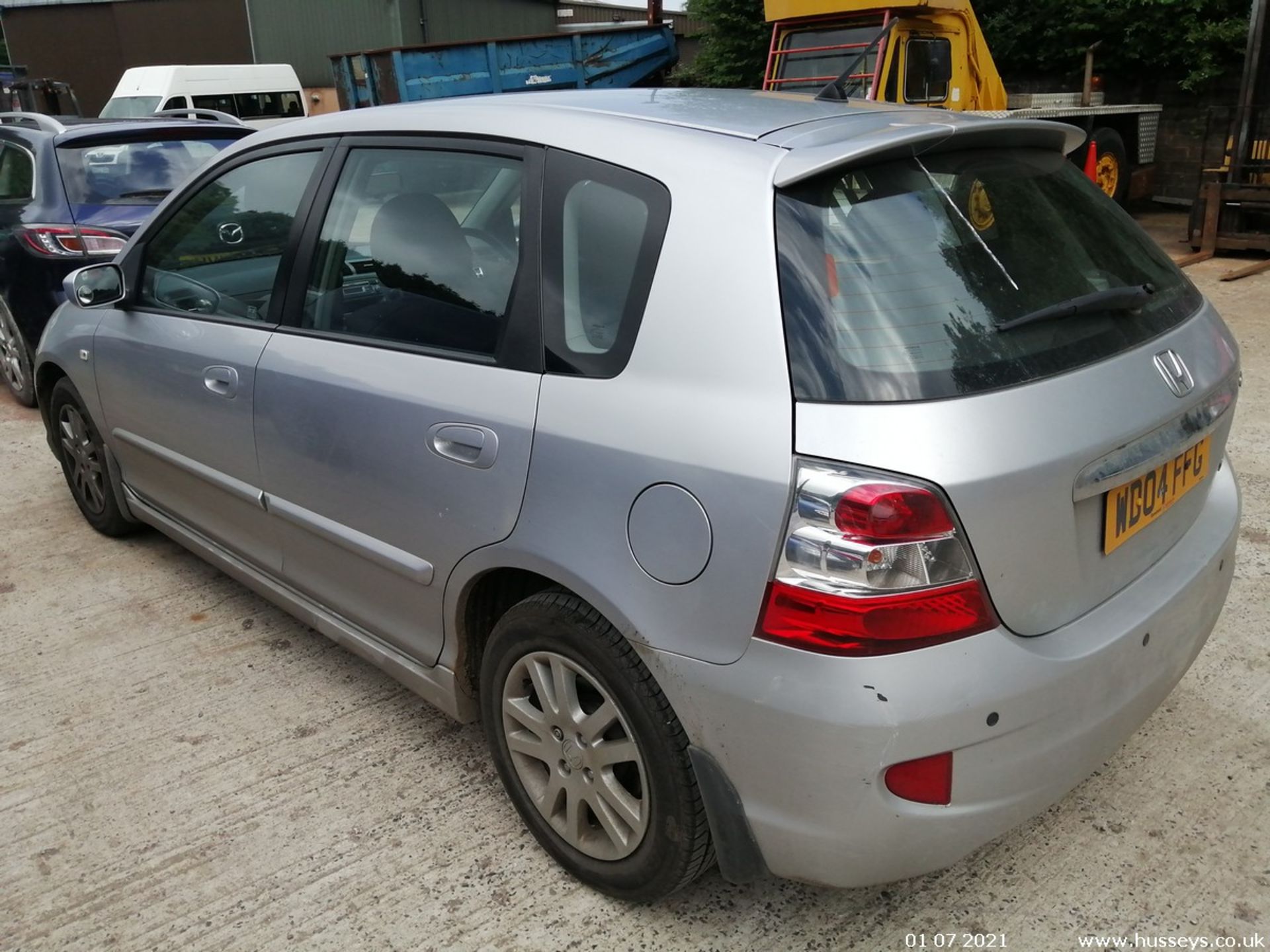 04/04 HONDA CIVIC SE - 1590cc 5dr Hatchback (Silver, 99k) - Image 10 of 29