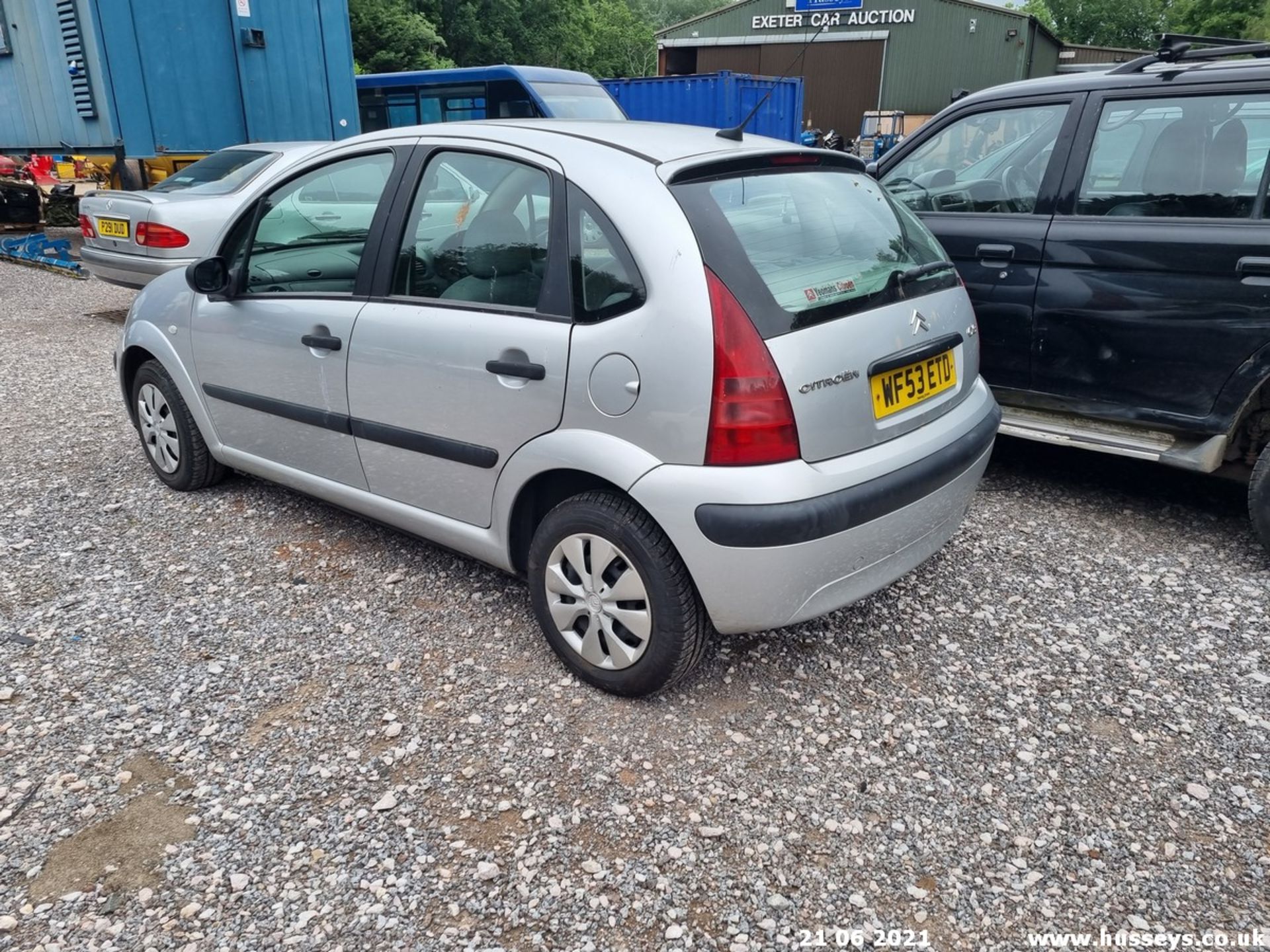 03/53 CITROEN C3 DESIRE - 1360cc 5dr Hatchback (Silver, 138k) - Image 7 of 13