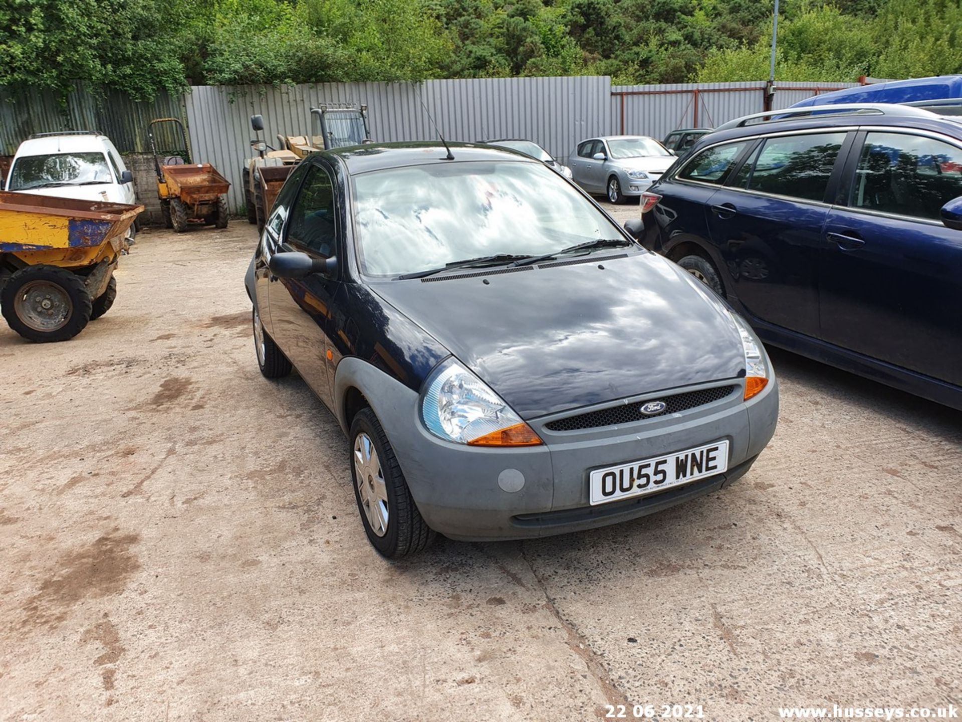 05/55 FORD KA - 1297cc 3dr Hatchback (Blue, 67k) - Image 8 of 14