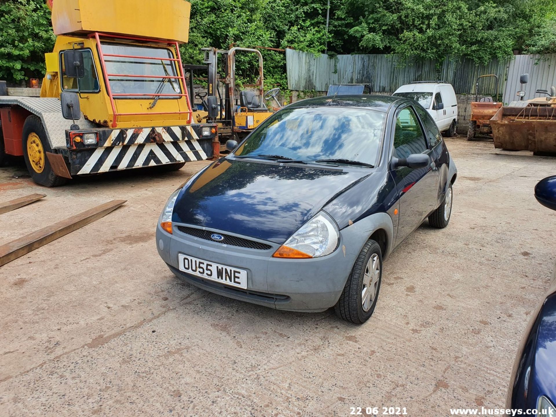 05/55 FORD KA - 1297cc 3dr Hatchback (Blue, 67k) - Image 9 of 14