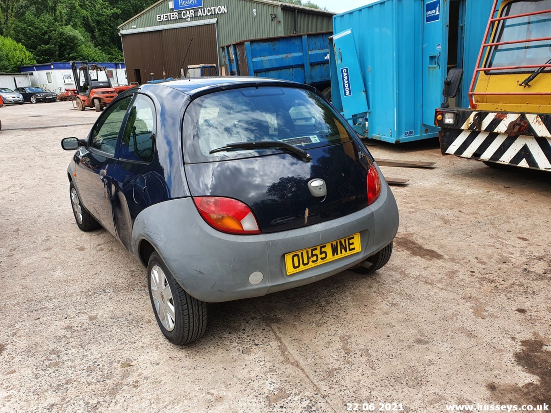 05/55 FORD KA - 1297cc 3dr Hatchback (Blue, 67k) - Image 3 of 14