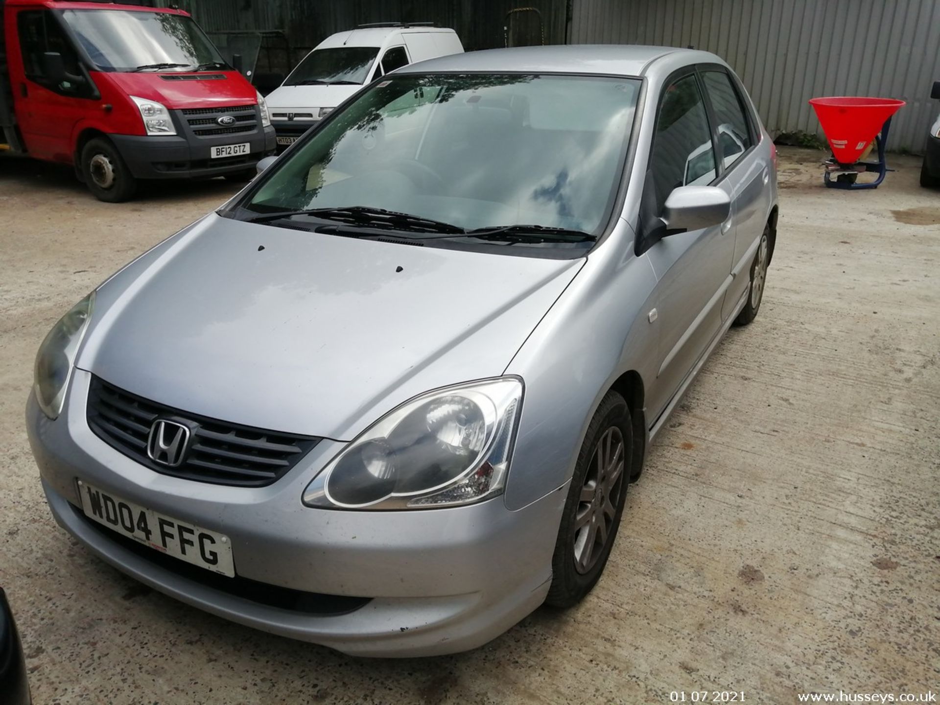 04/04 HONDA CIVIC SE - 1590cc 5dr Hatchback (Silver, 99k) - Image 6 of 29