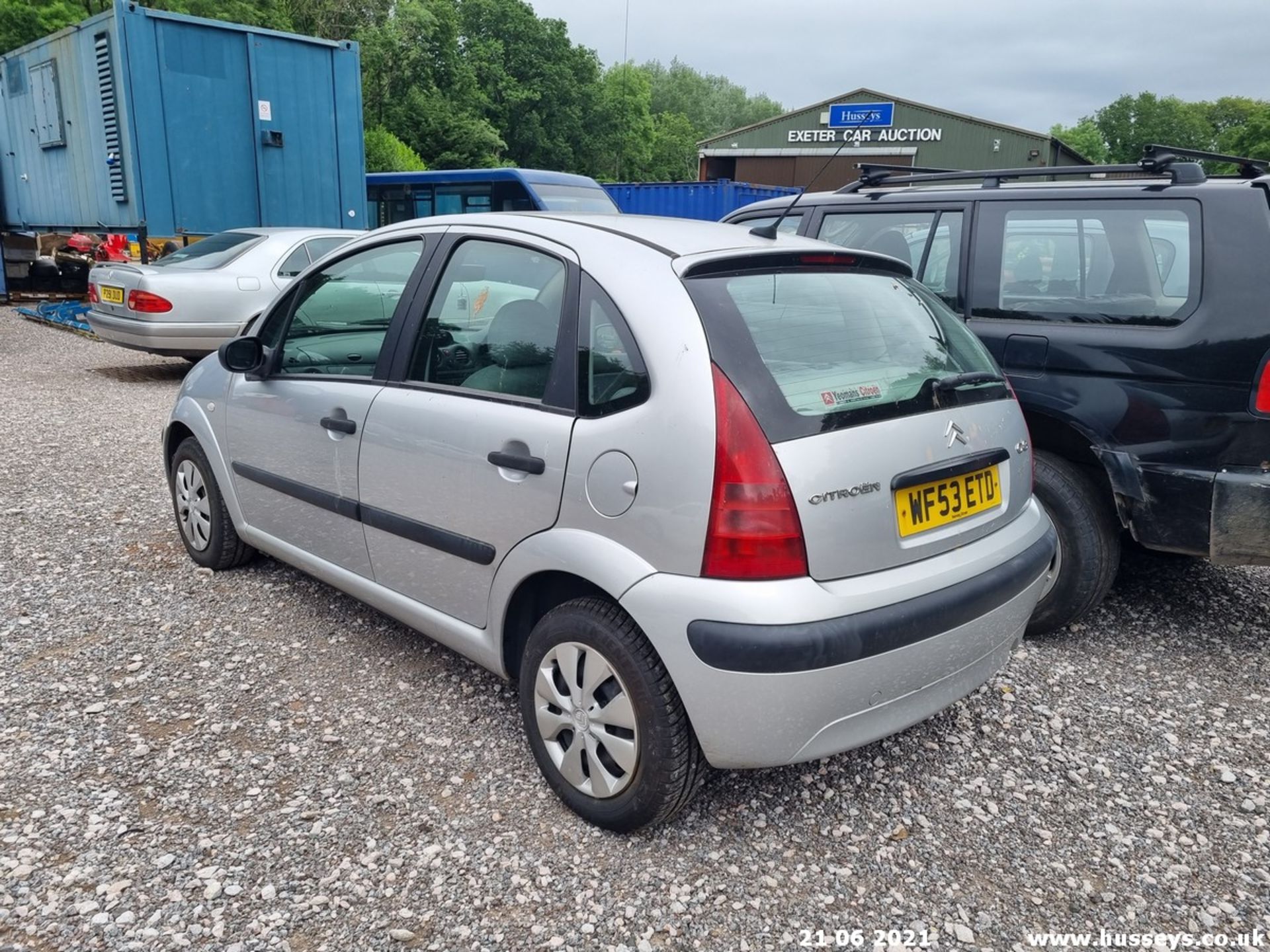 03/53 CITROEN C3 DESIRE - 1360cc 5dr Hatchback (Silver, 138k) - Image 2 of 13