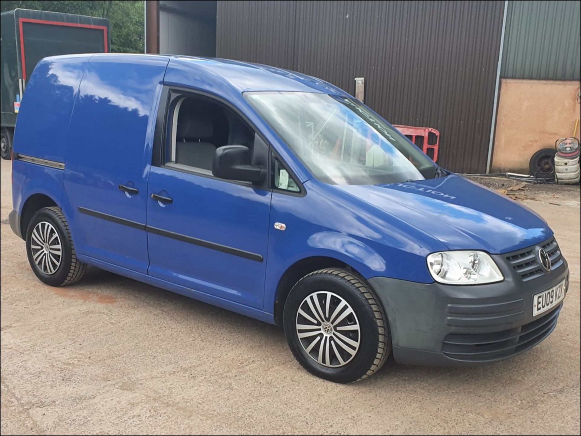 09/09 VOLKSWAGEN CADDY C20 PLUS SDI - 1968cc Van (Blue, 185k)