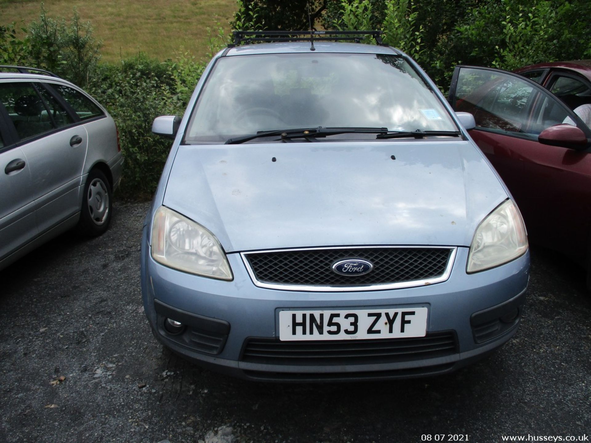 03/53 FORD FOCUS C-MAX ZETEC - 1798cc 5dr MPV (Silver) - Image 3 of 9