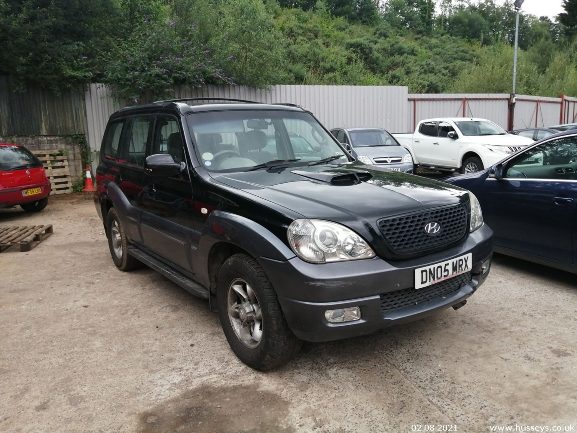 05/05 HYUNDAI TERRACAN CDX CRTD - 2902cc 5dr Estate (Black) - Image 2 of 11