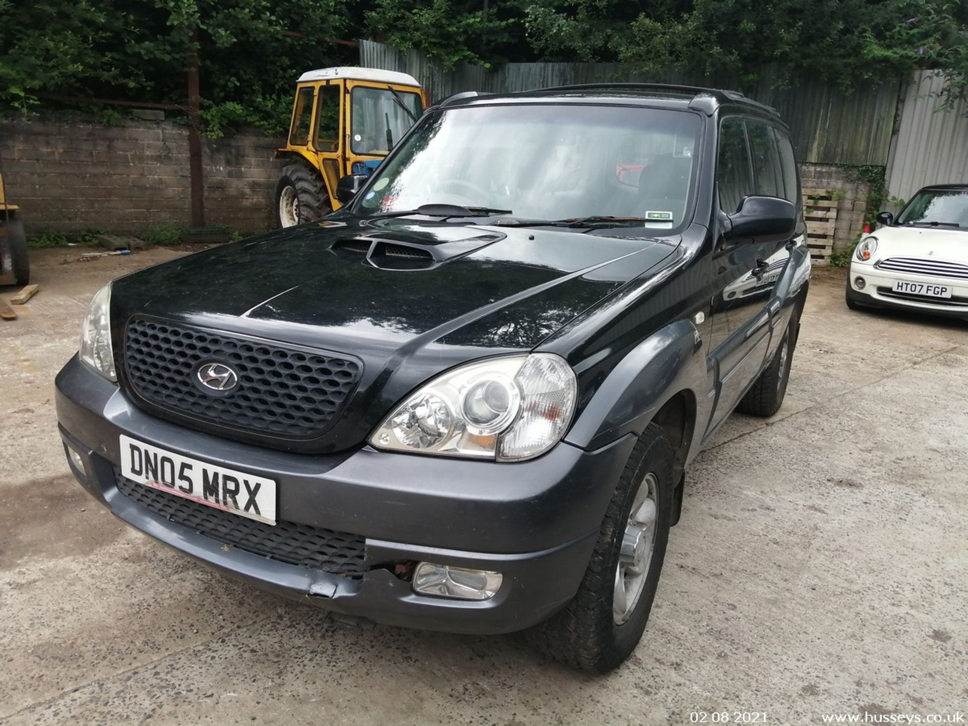 05/05 HYUNDAI TERRACAN CDX CRTD - 2902cc 5dr Estate (Black) - Image 4 of 11