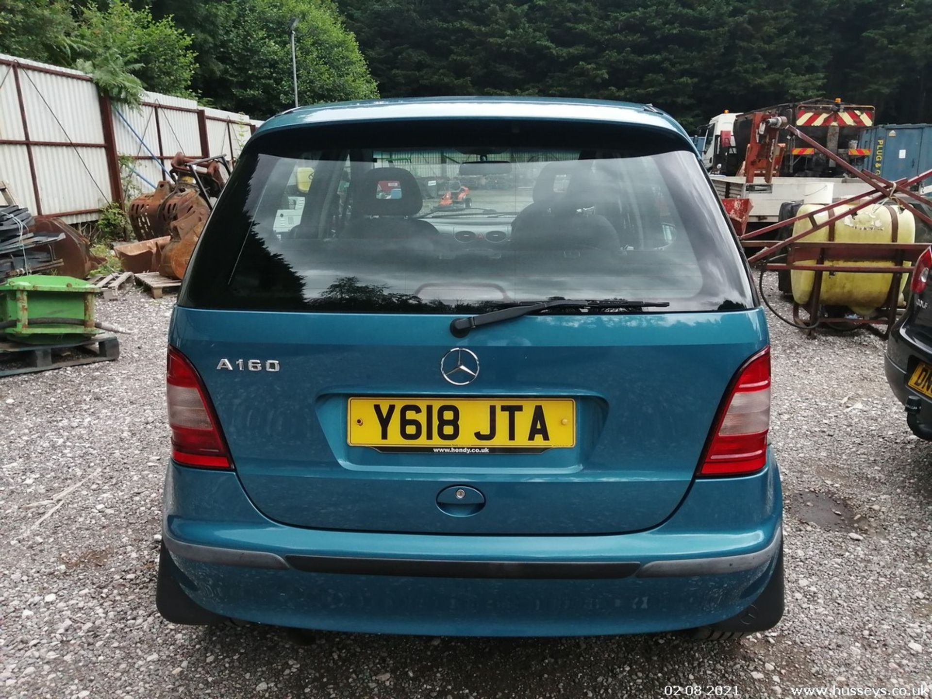 2001 MERCEDES A160 ELEGANCE AUTO - 1598cc 5dr Hatchback (Blue, 66k) - Image 5 of 11