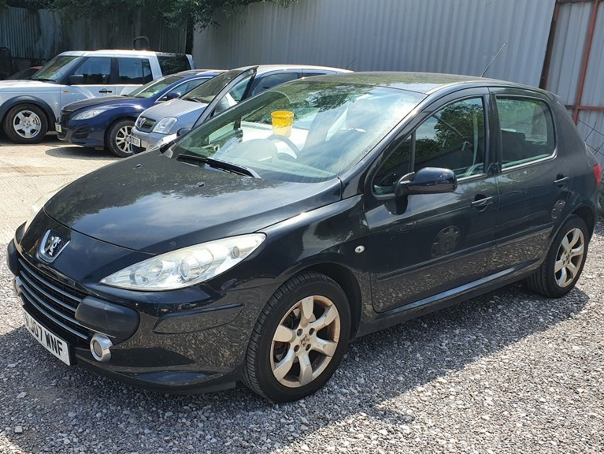 07/07 PEUGEOT 307 S SEMI-AUTO - 1587cc 5dr Hatchback (Black, 39k)