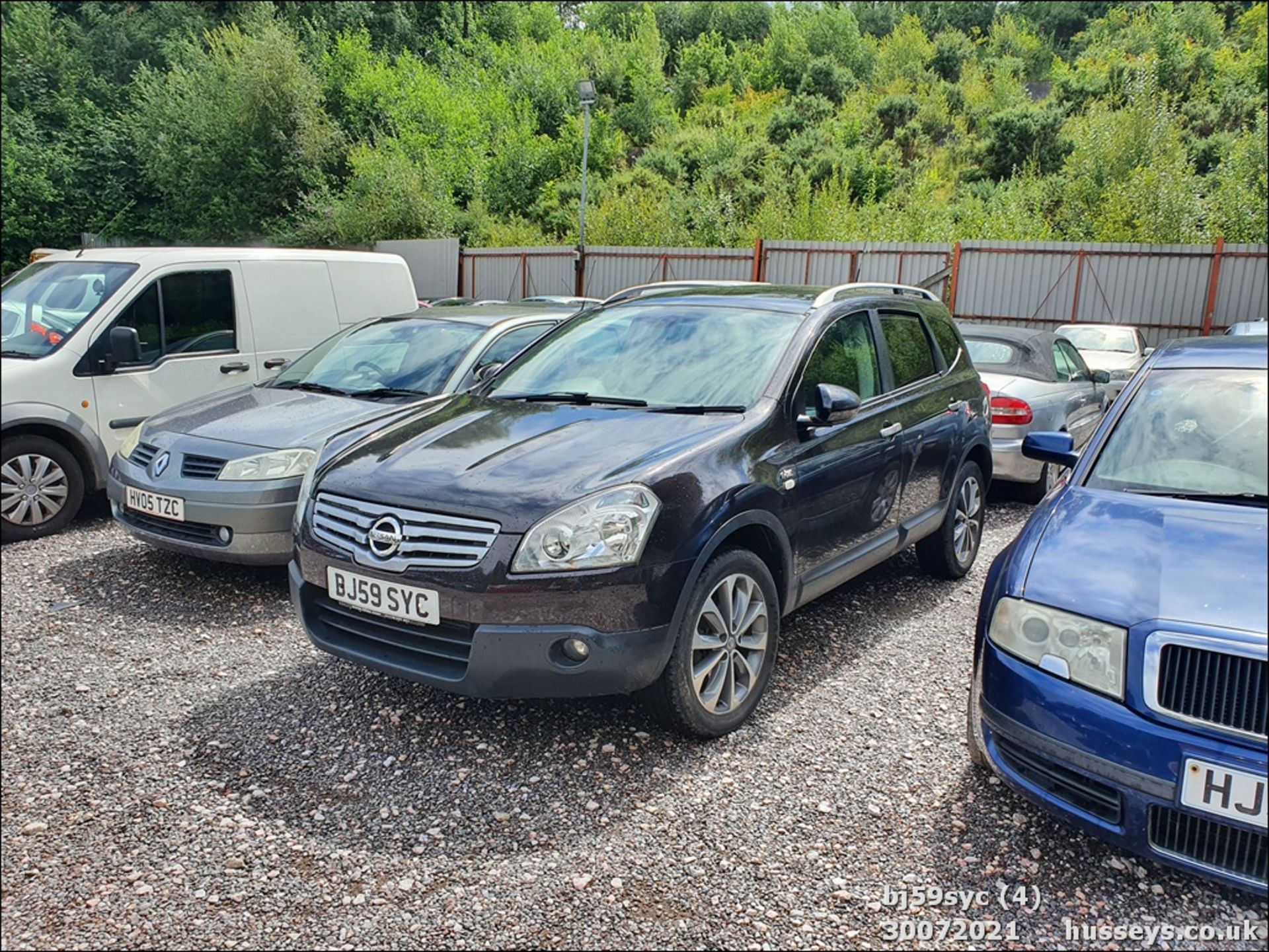 09/59 NISSAN QASHQAI N-TEC + 2 DCI - 1461cc 5dr Hatchback (Black, 97k) - Image 4 of 14