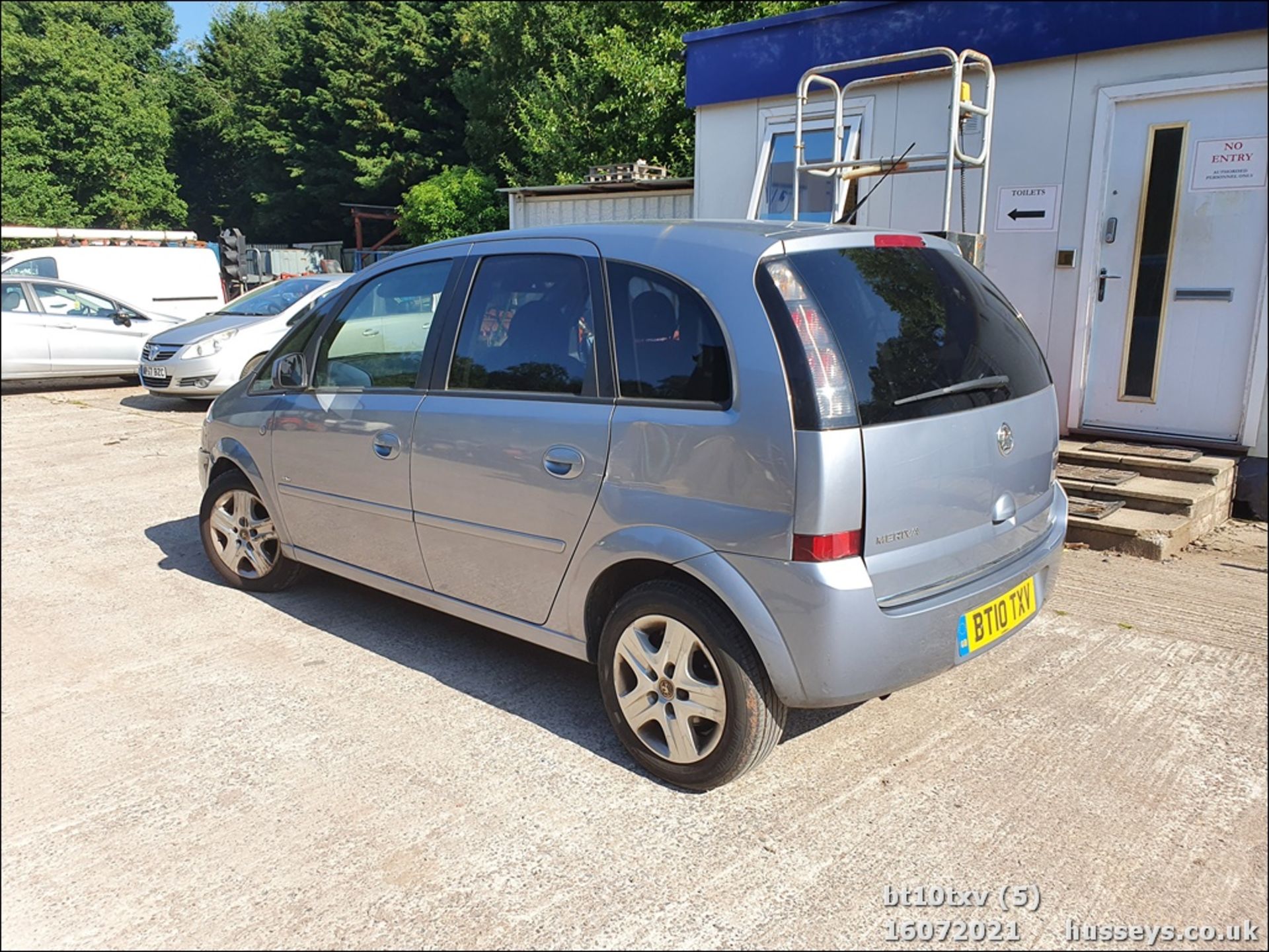 10/10 VAUXHALL MERIVA ACTIVE - 1364cc 5dr MPV (Silver, 77k) - Image 5 of 13