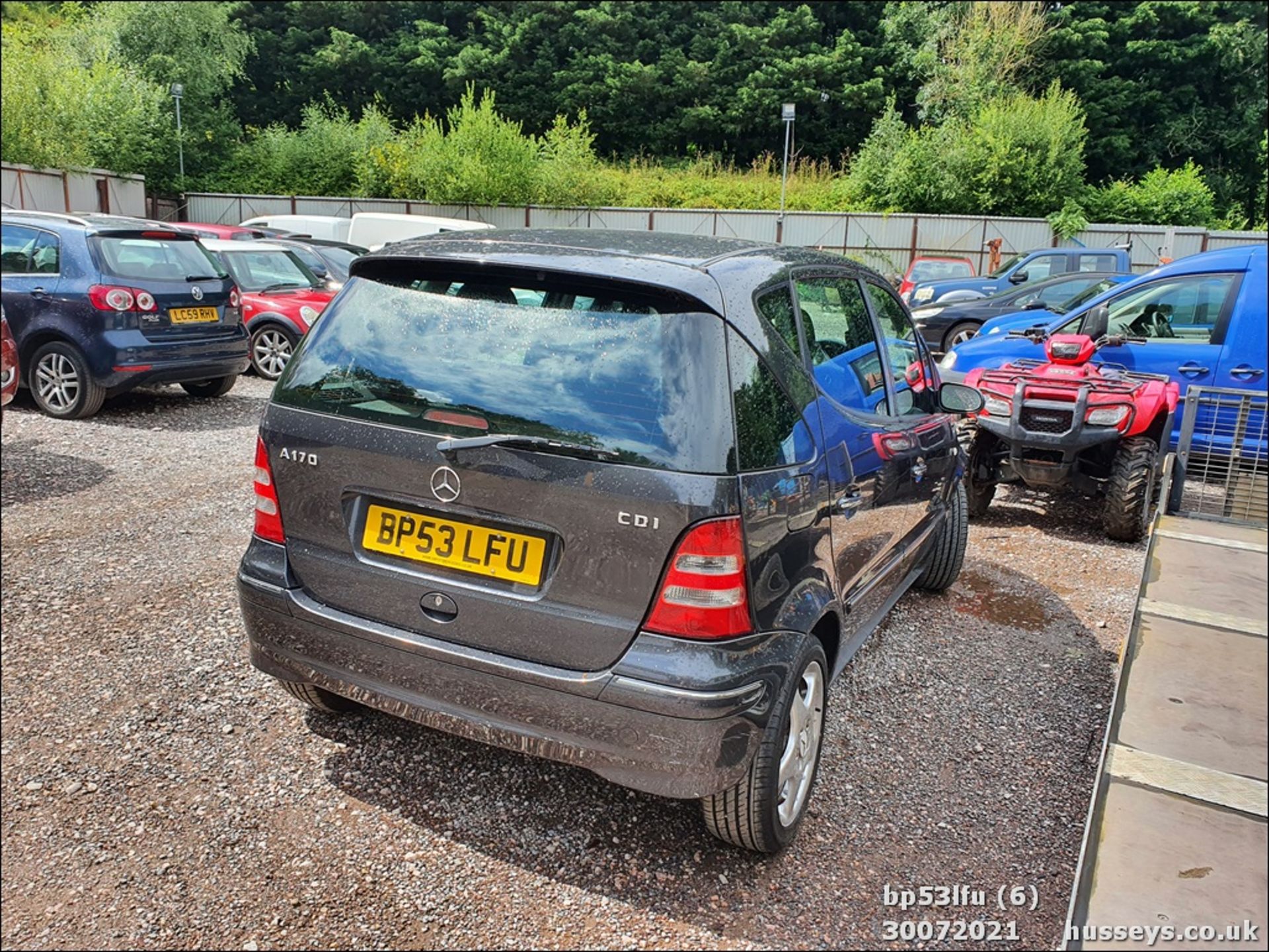 03/53 MERCEDES A170 CDI ELEGANCE AUTO - 1689cc 5dr Hatchback (Grey) - Image 6 of 13